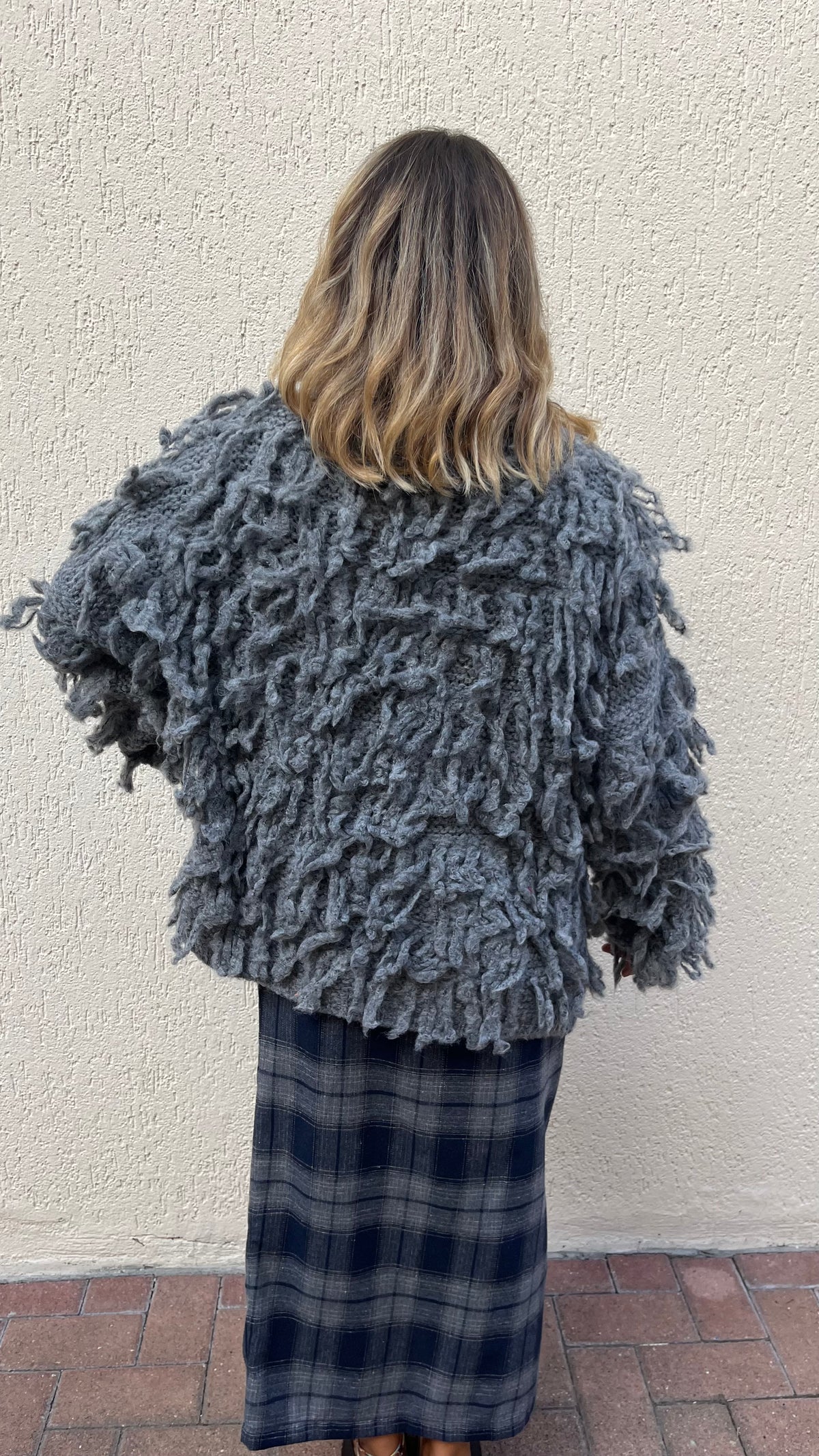 Cardigan Frange