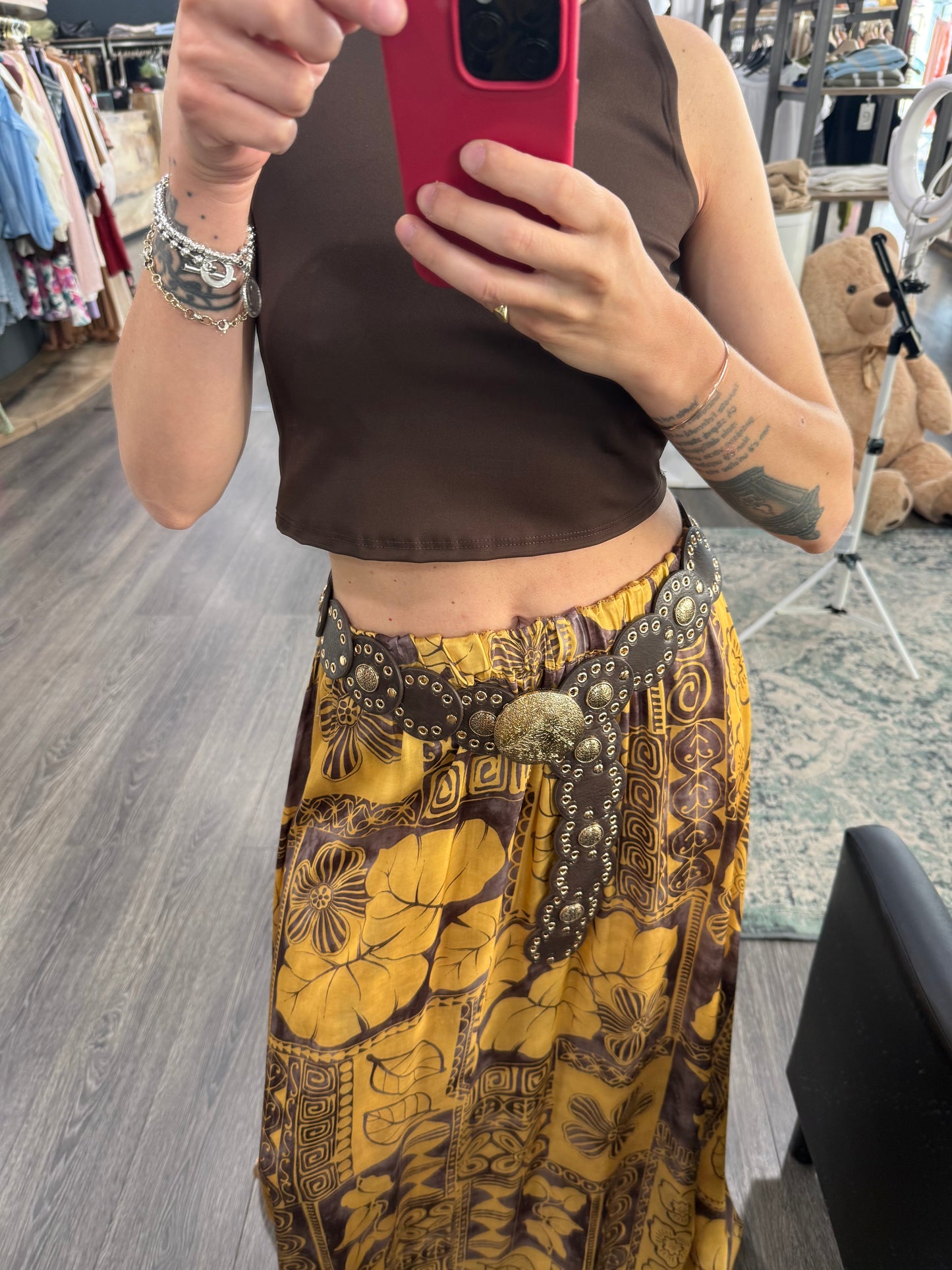 Cintura Gipsy testa di moro