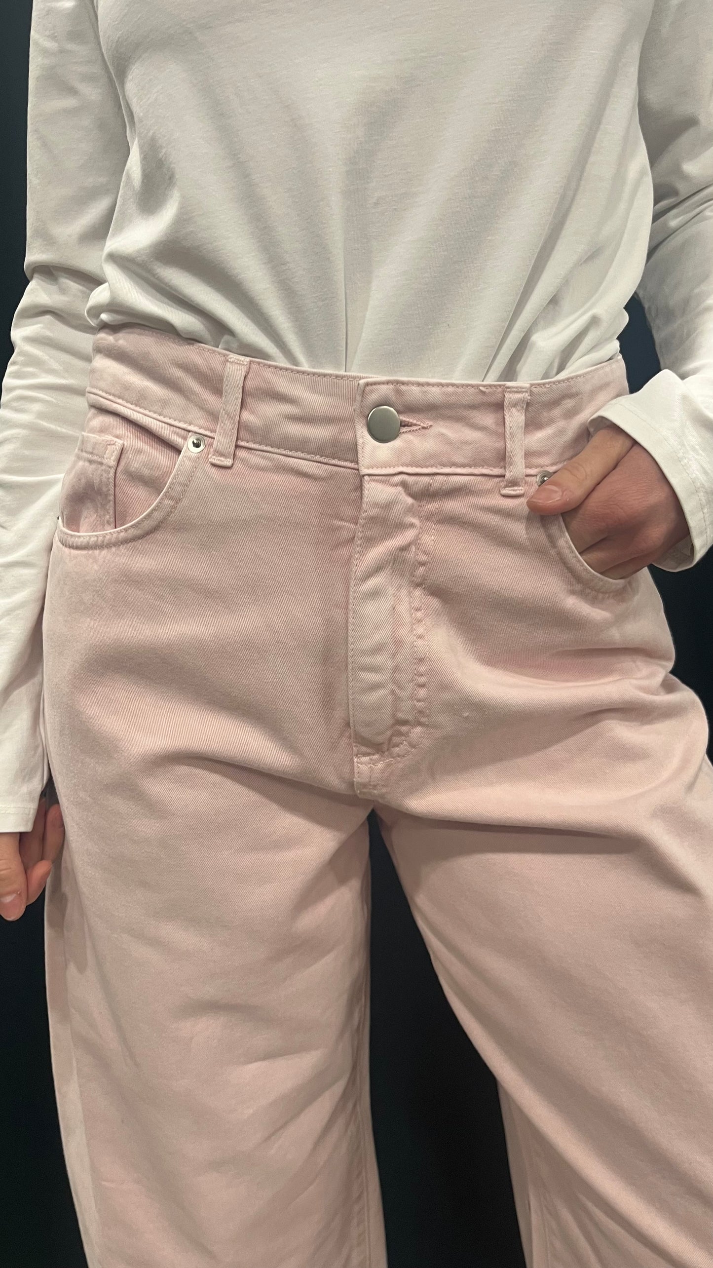 pantaloni Modello Baloon Rosa