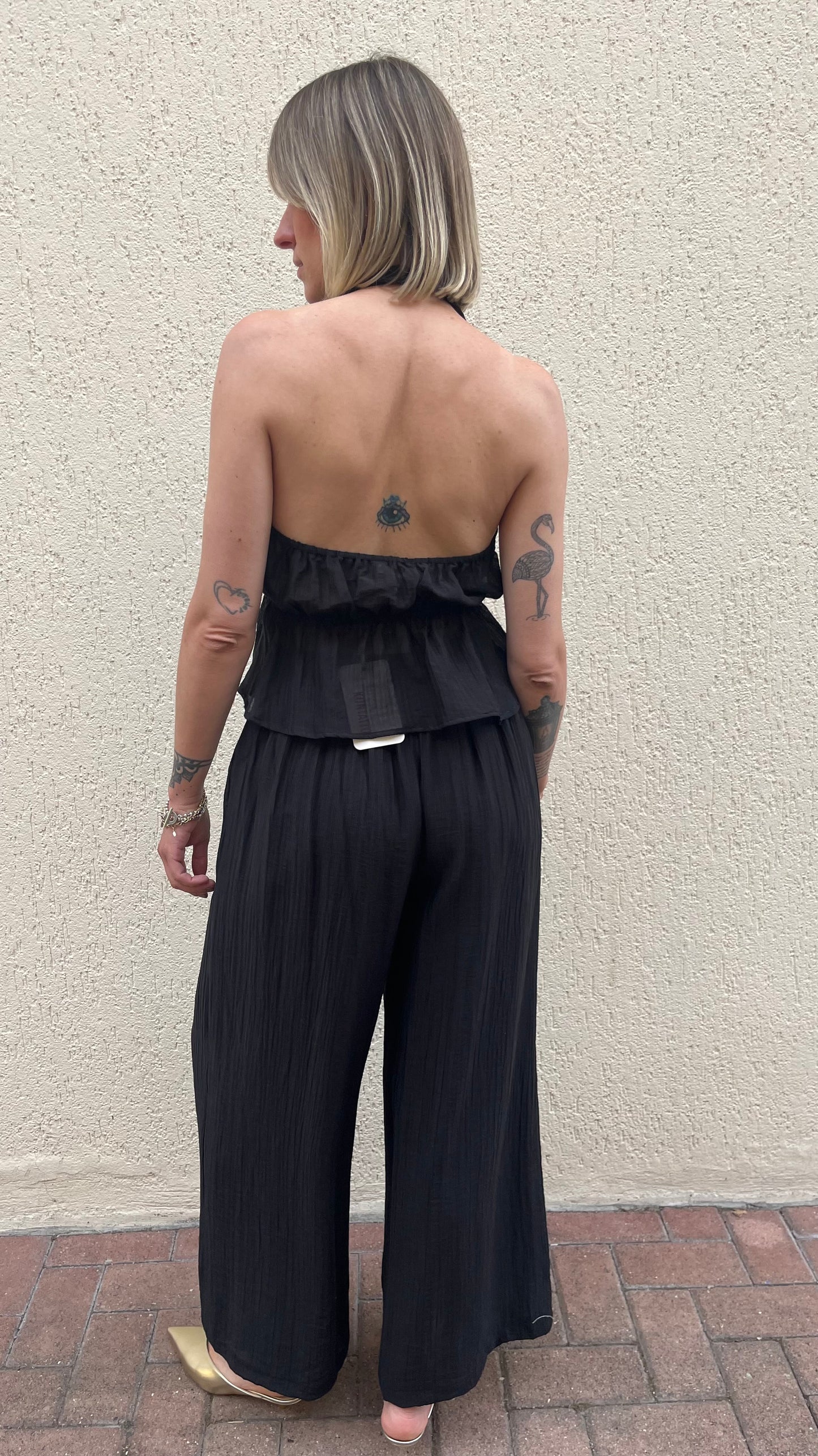 Coordinato Set Top e Pantaloni Kontatto