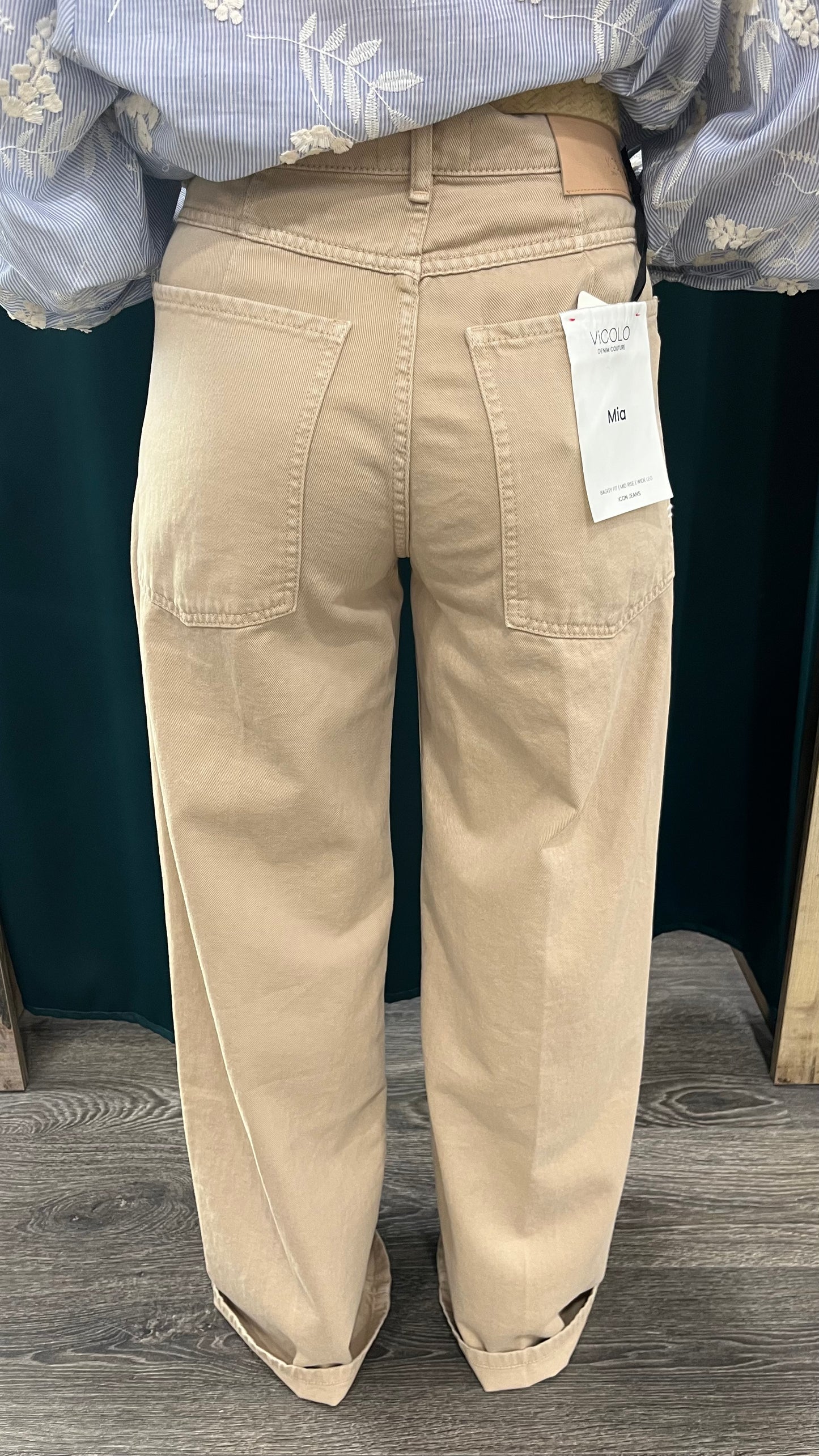 Jeans “Mia” Vicolo Beige