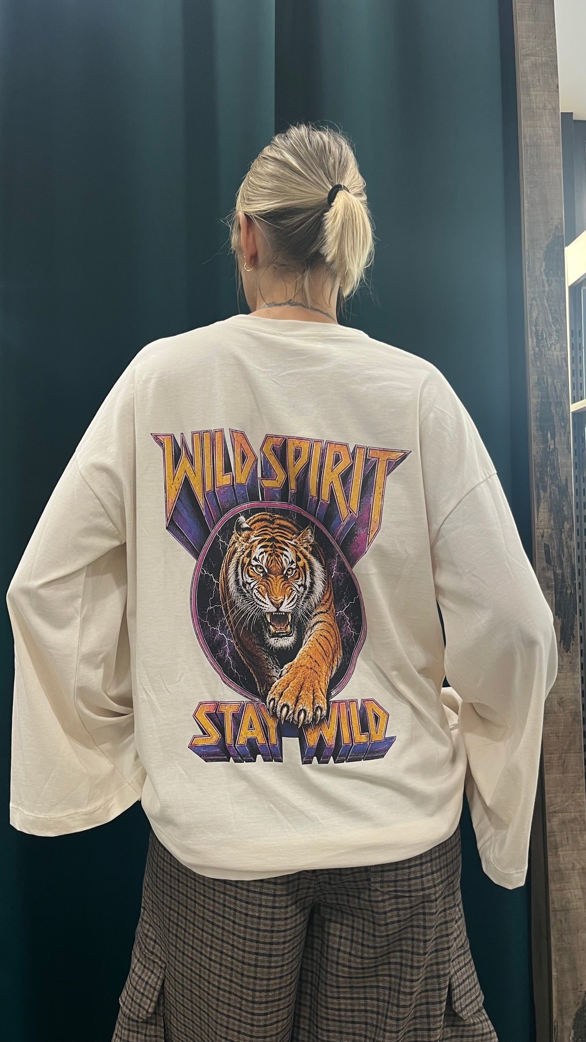 Maglia Vicolo in Cotone con Stampa