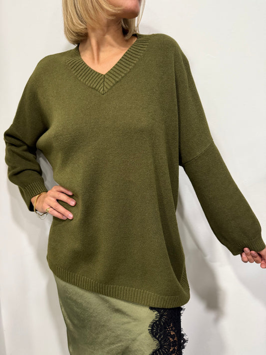 Maglione Oliva