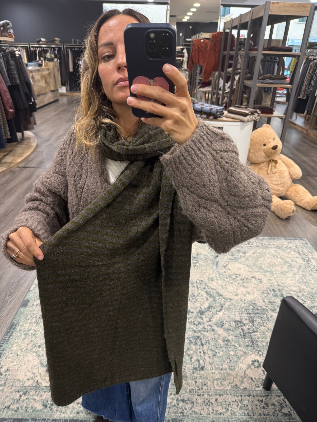Sciarpe Righe in Varianti Colore