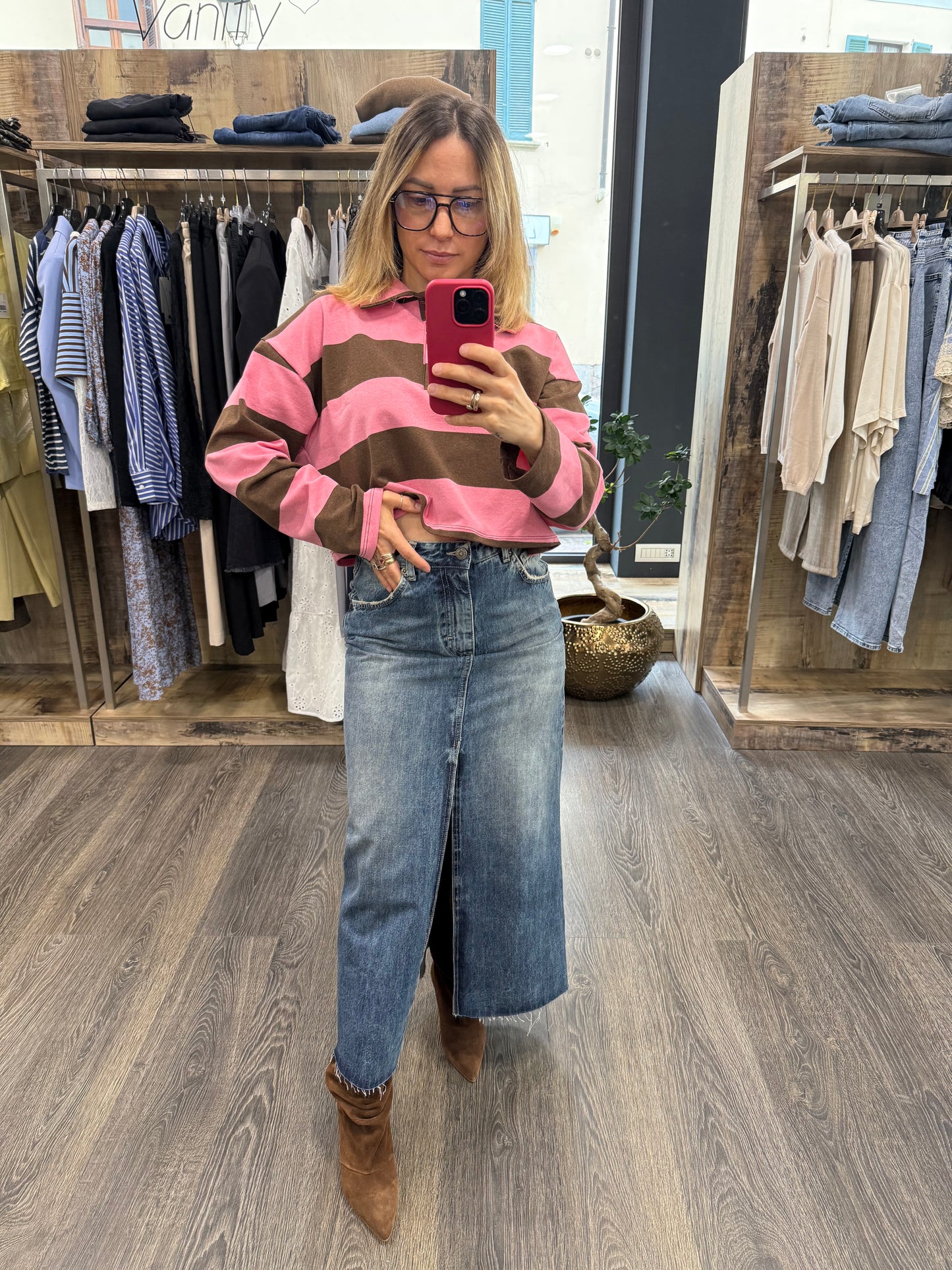 Gonna Vicolo in Jeans