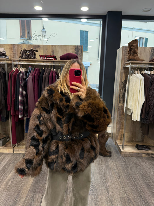 Ecopelliccia Vicolo Con Cintura