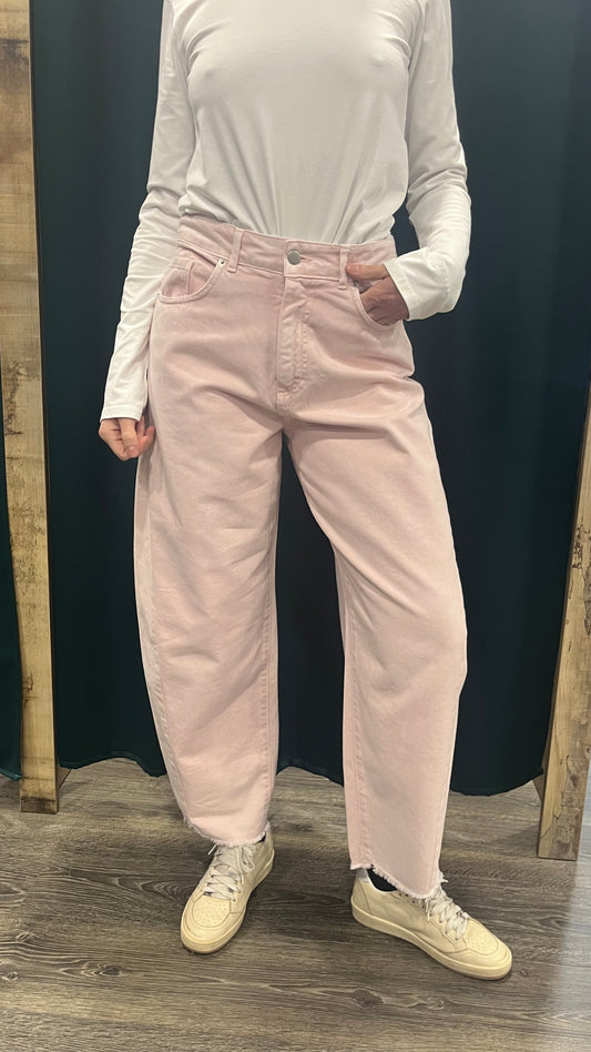 pantaloni Modello Baloon Rosa