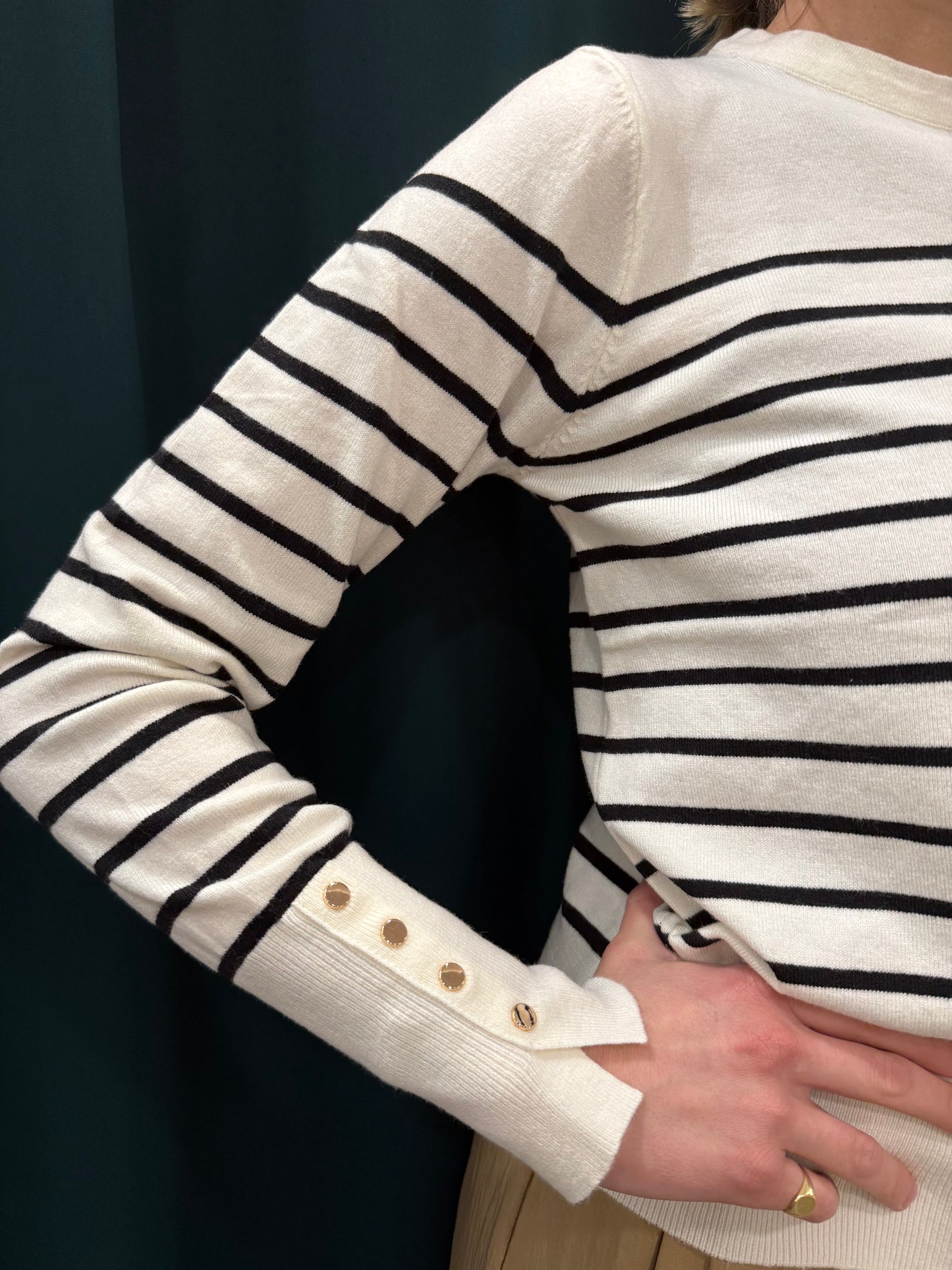 Maglione Righe in Viscosa