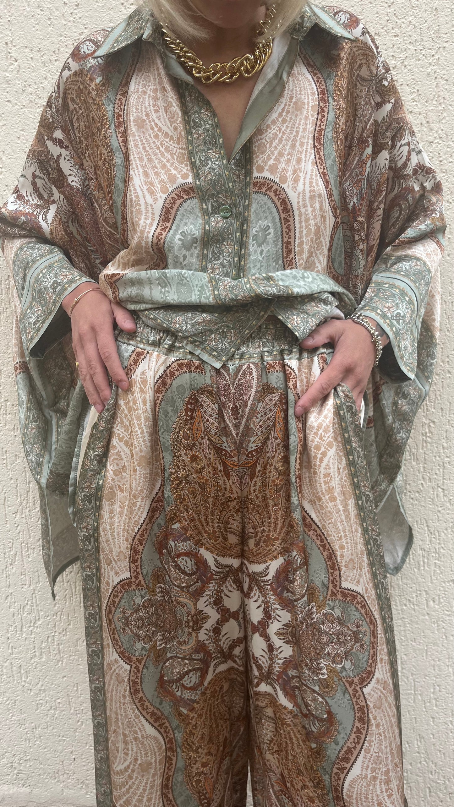 Pantaloni in Viscosa Kontatto