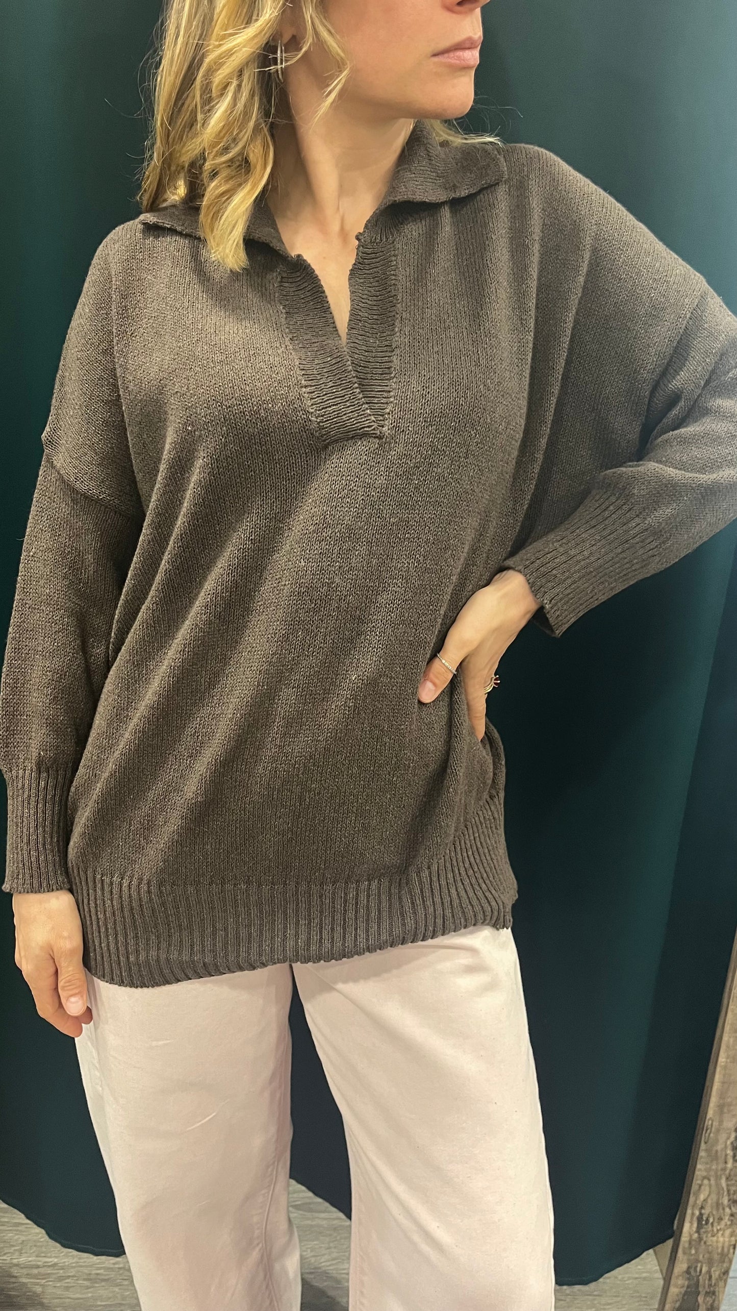 Maglione Polo in Diversi Colori