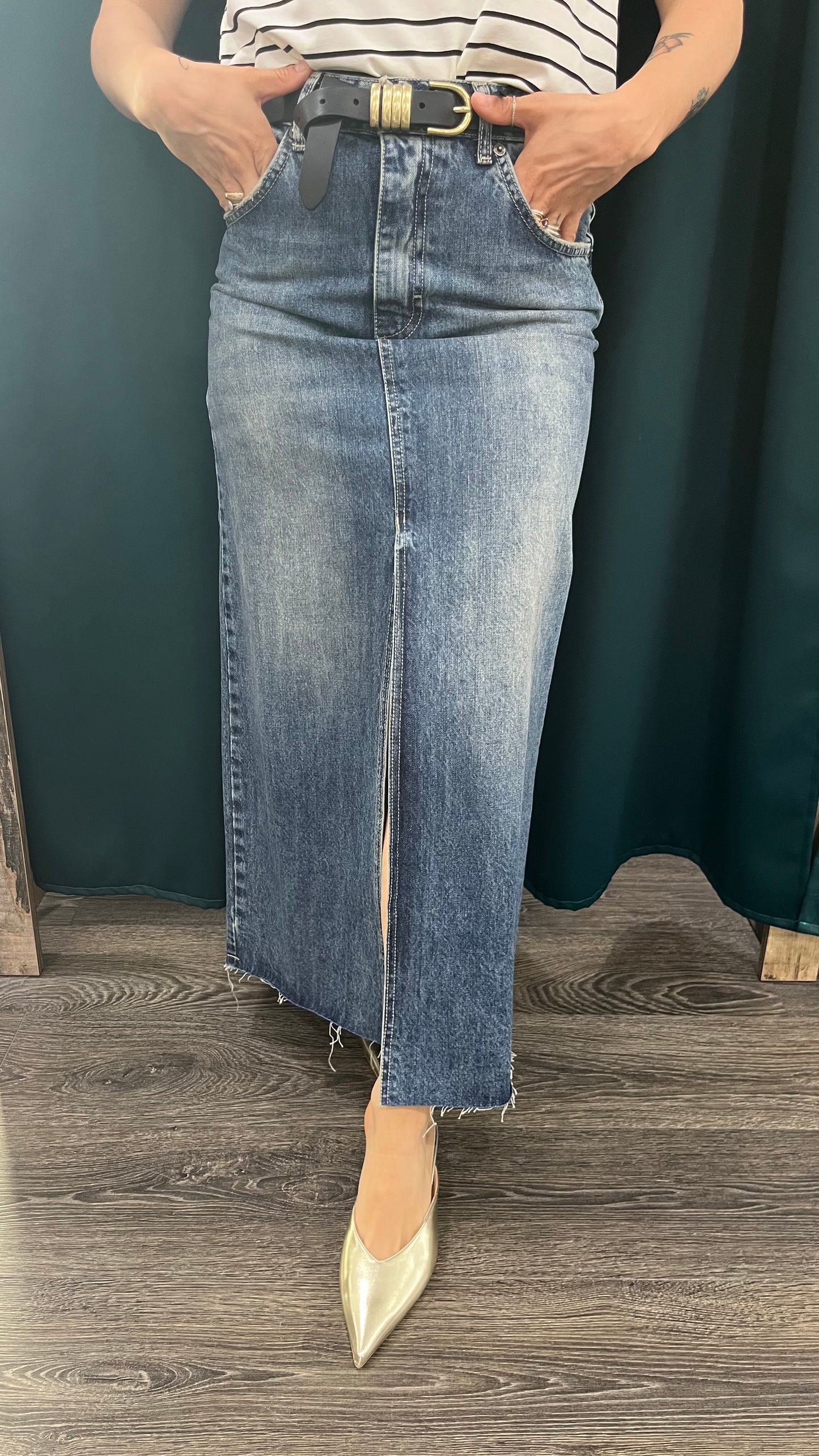 Gonna Vicolo in Jeans
