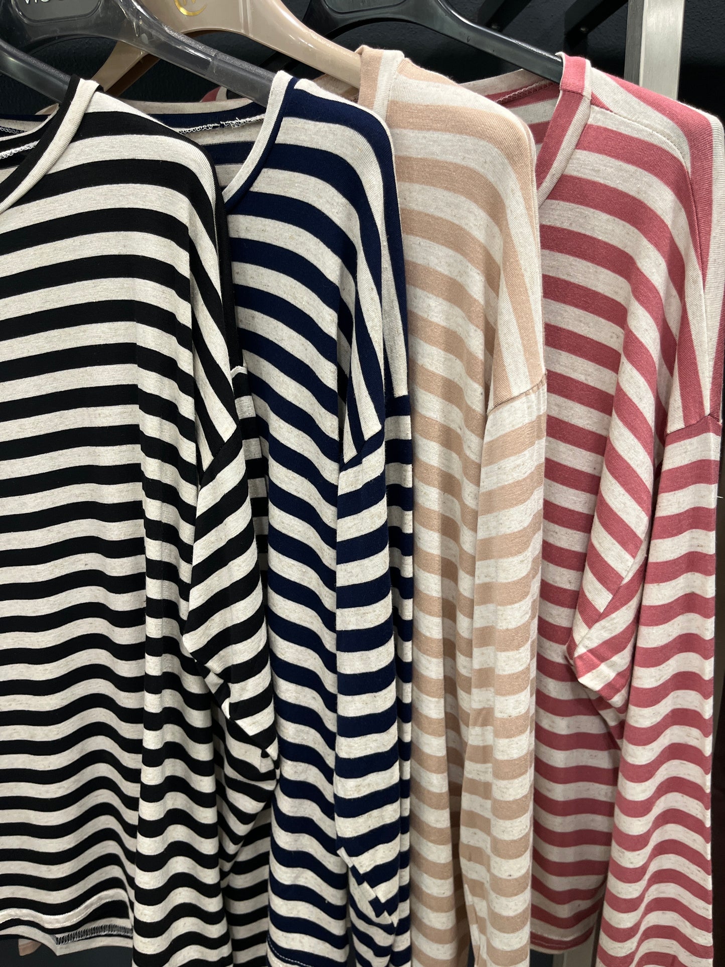 Maglia Righe Over Diversi colori