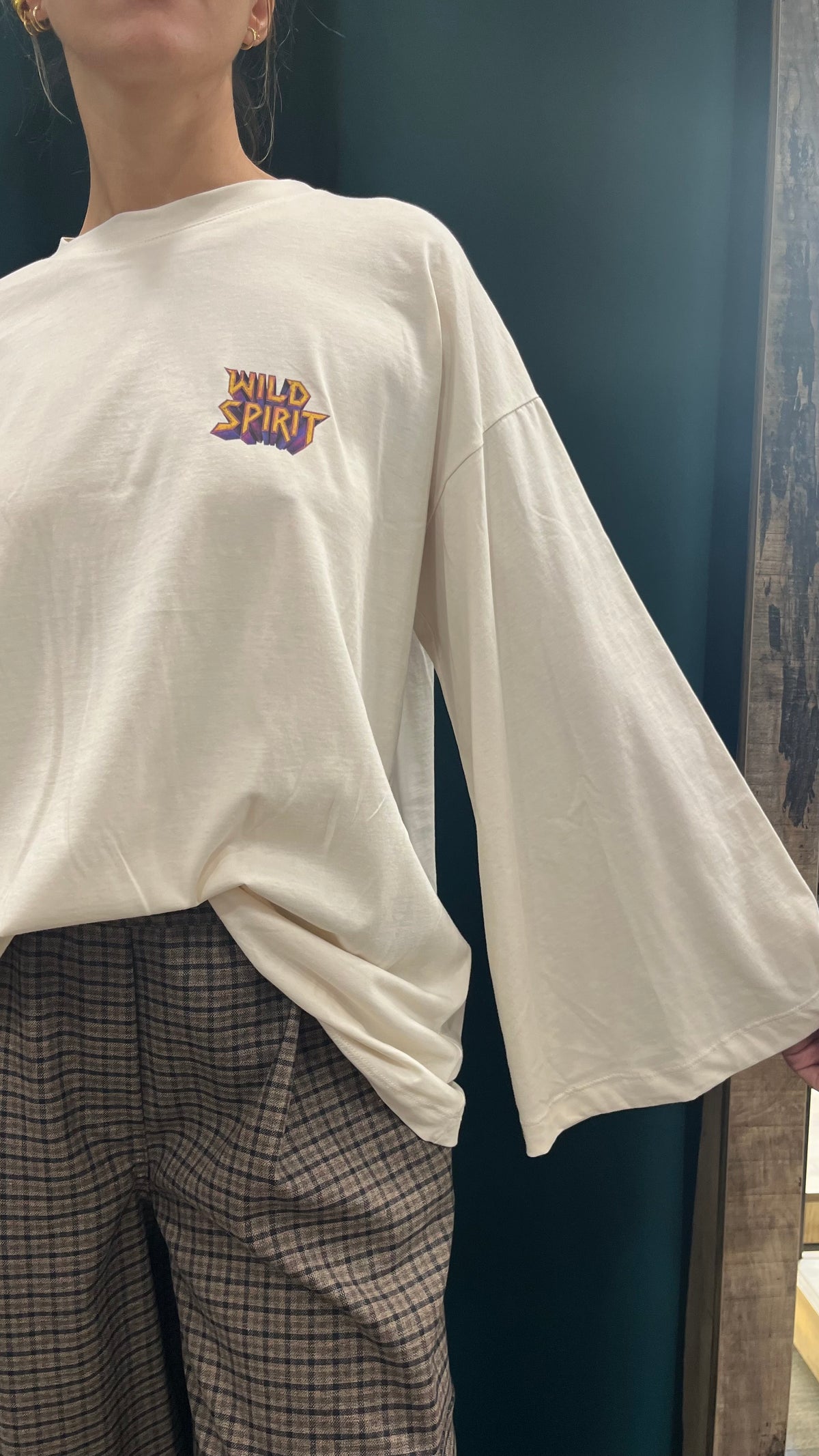Maglia Vicolo in Cotone con Stampa
