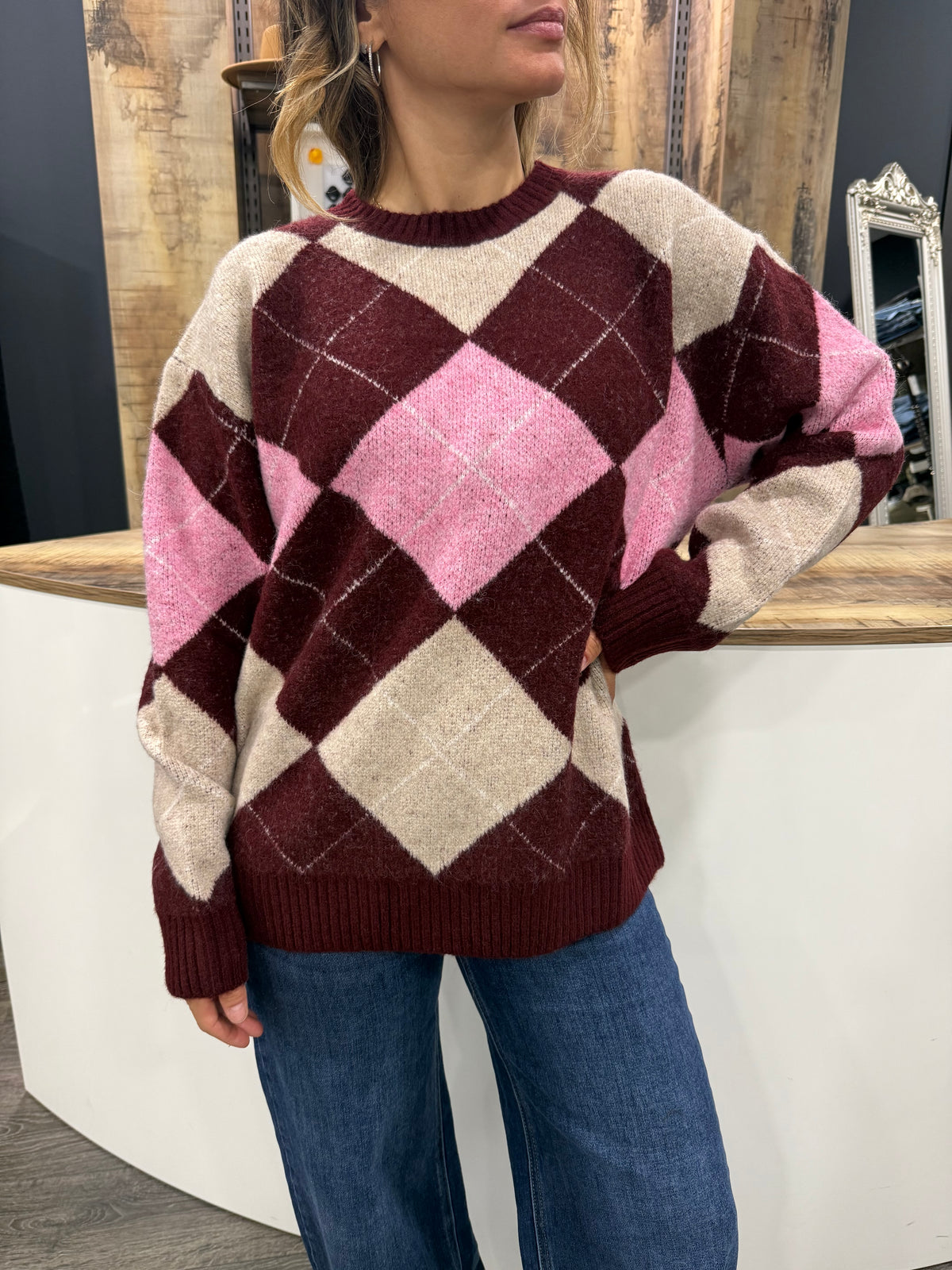 Maglione Duda Rombi