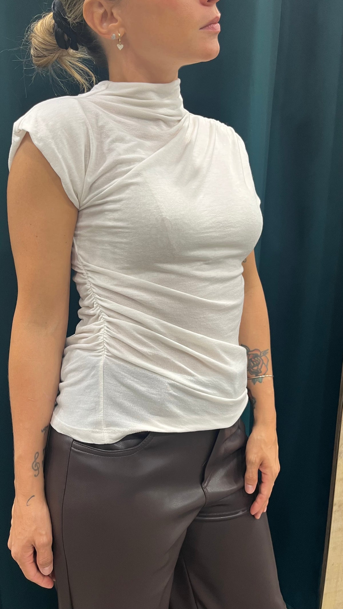 Maglia Arricciature