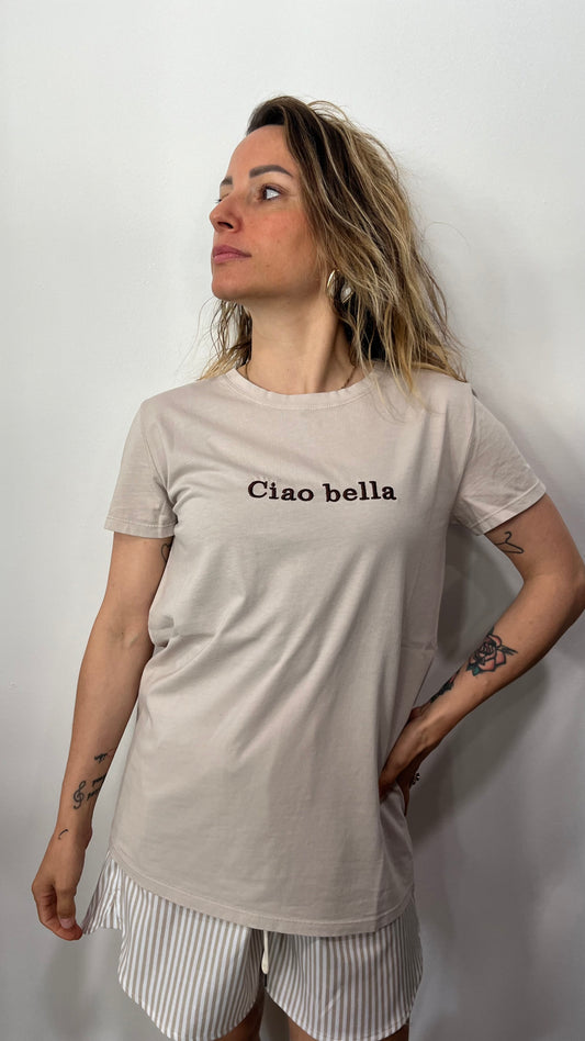 T-shirt Vicolo “Ciao Bella”