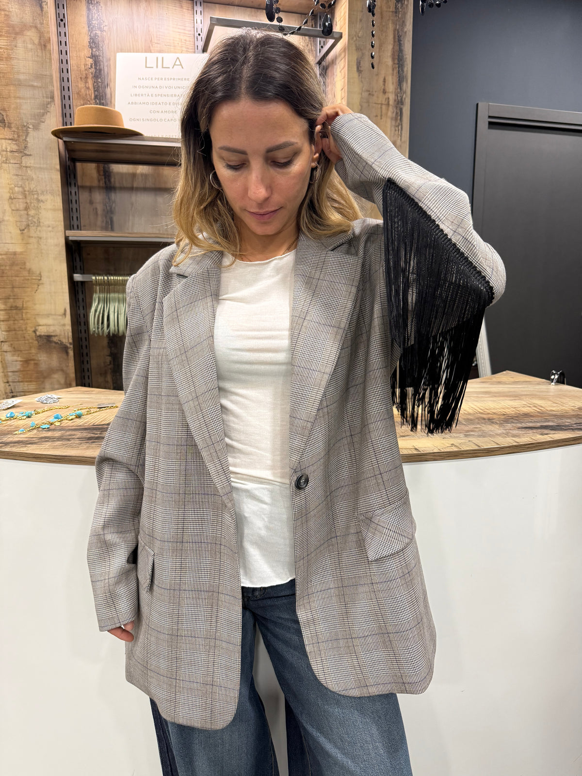 Giacca Dixie Frange