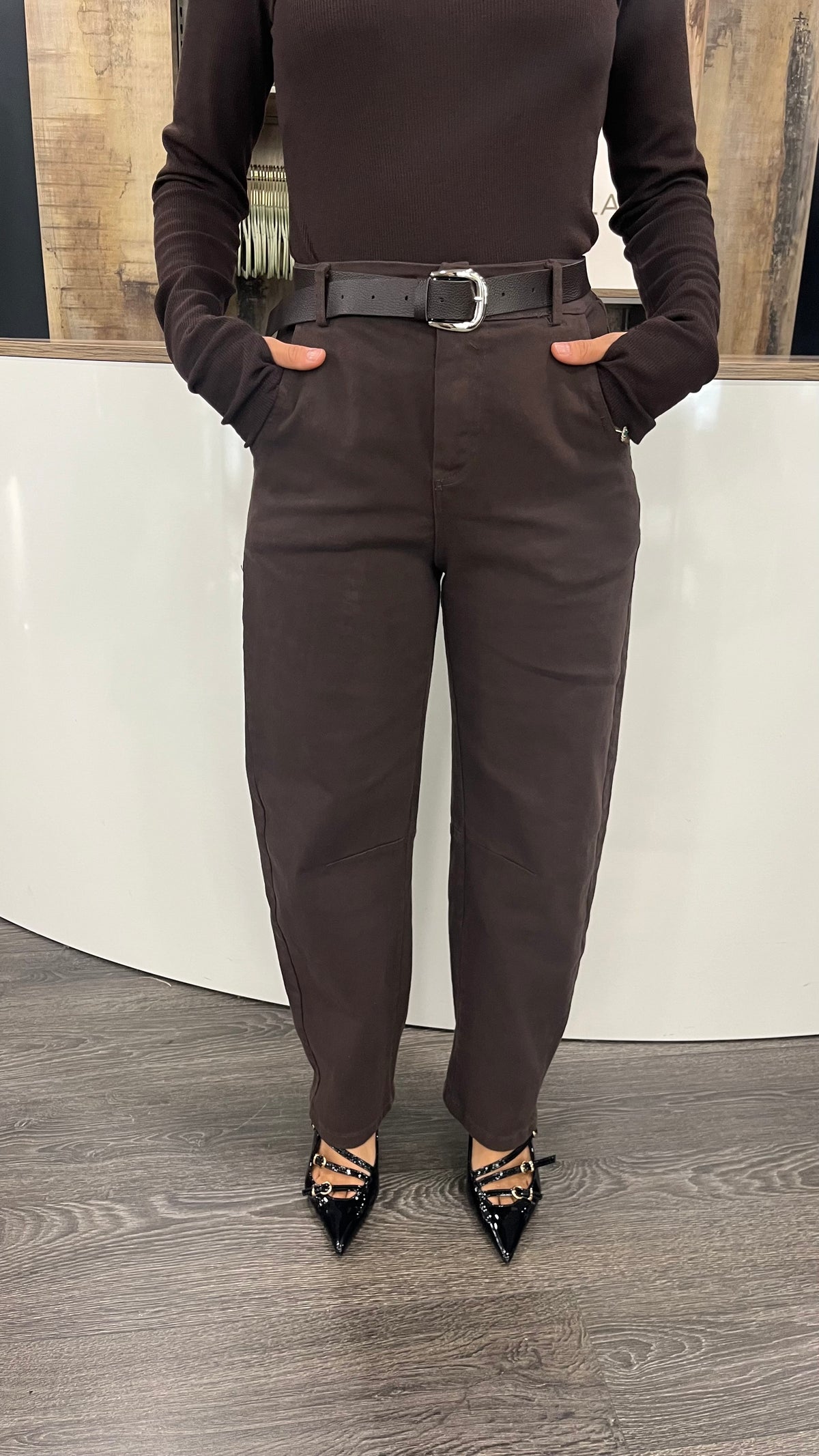 Pantalone Kontatto Moro Barrell