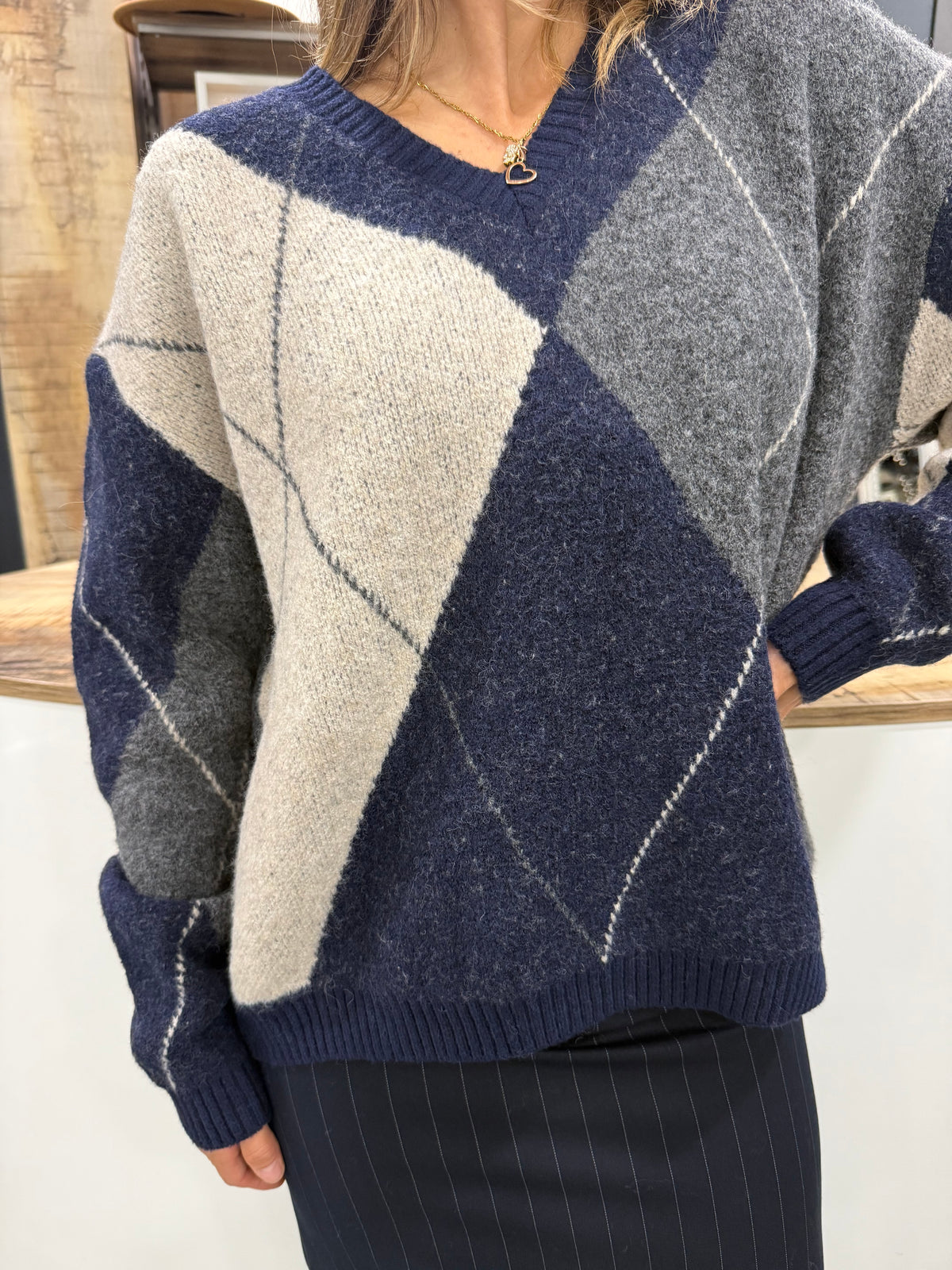 Maglione Duda Rombi