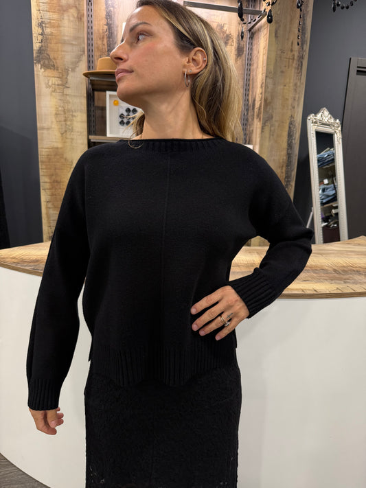 Maglione Basico Nero