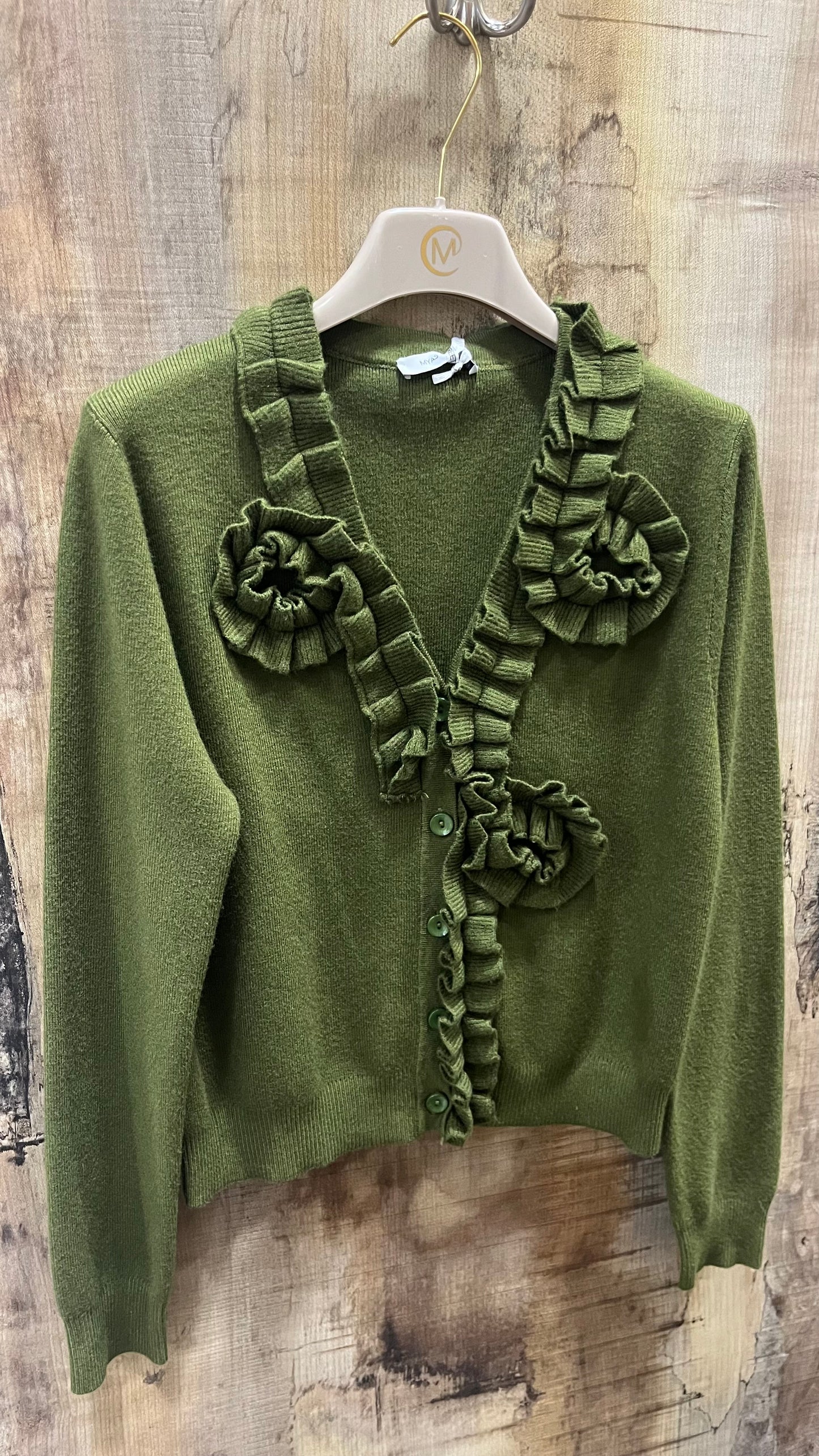 Cardigan Rouches