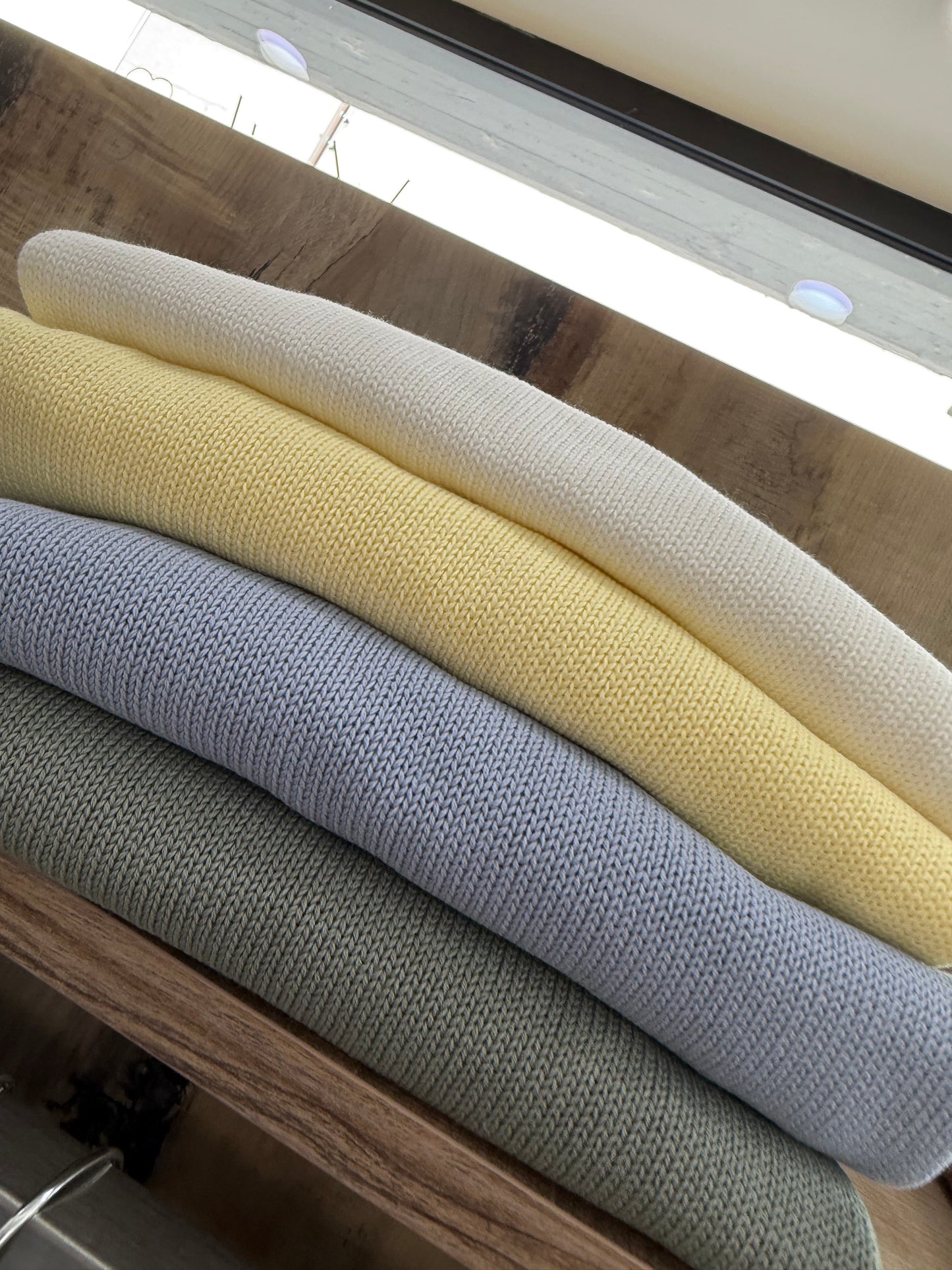 Maglione in Cotone in Varianti Colore