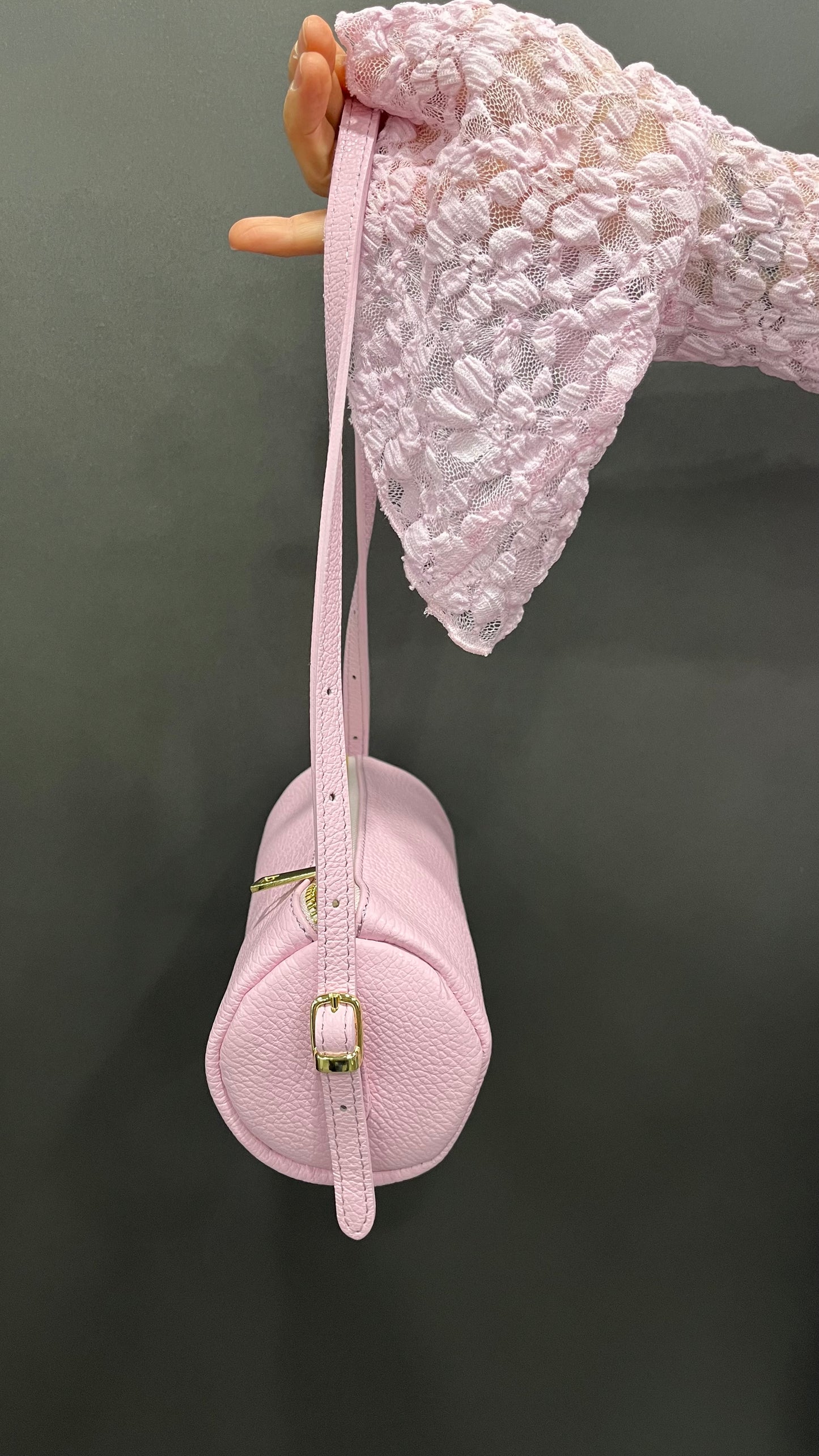 Borsa mini Bauletto Rosa Bubble