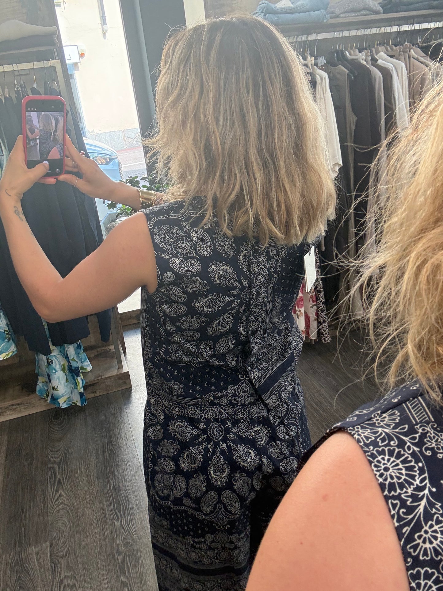 Top Vicolo Bandana Blu