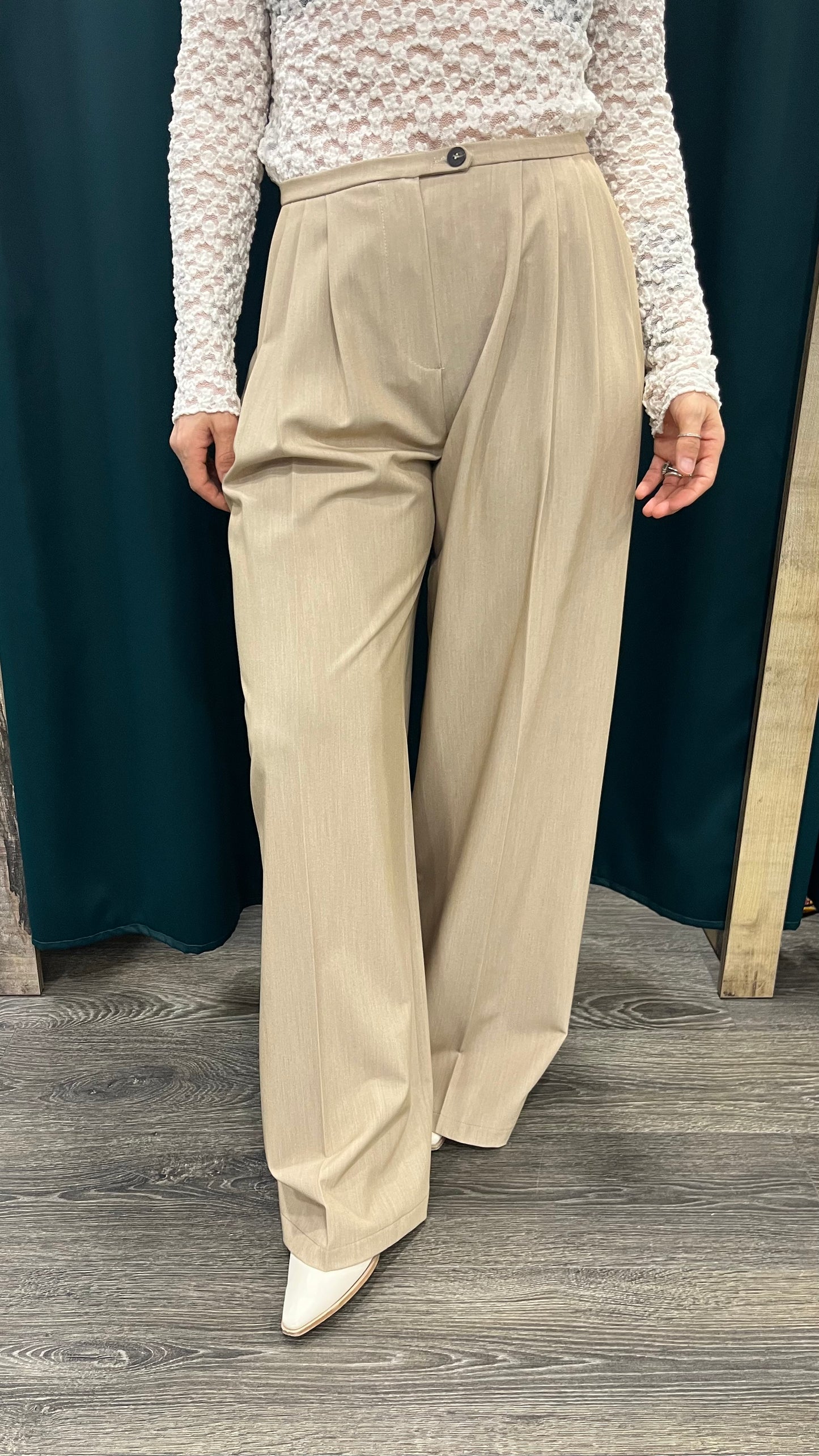 Pantalone Beige