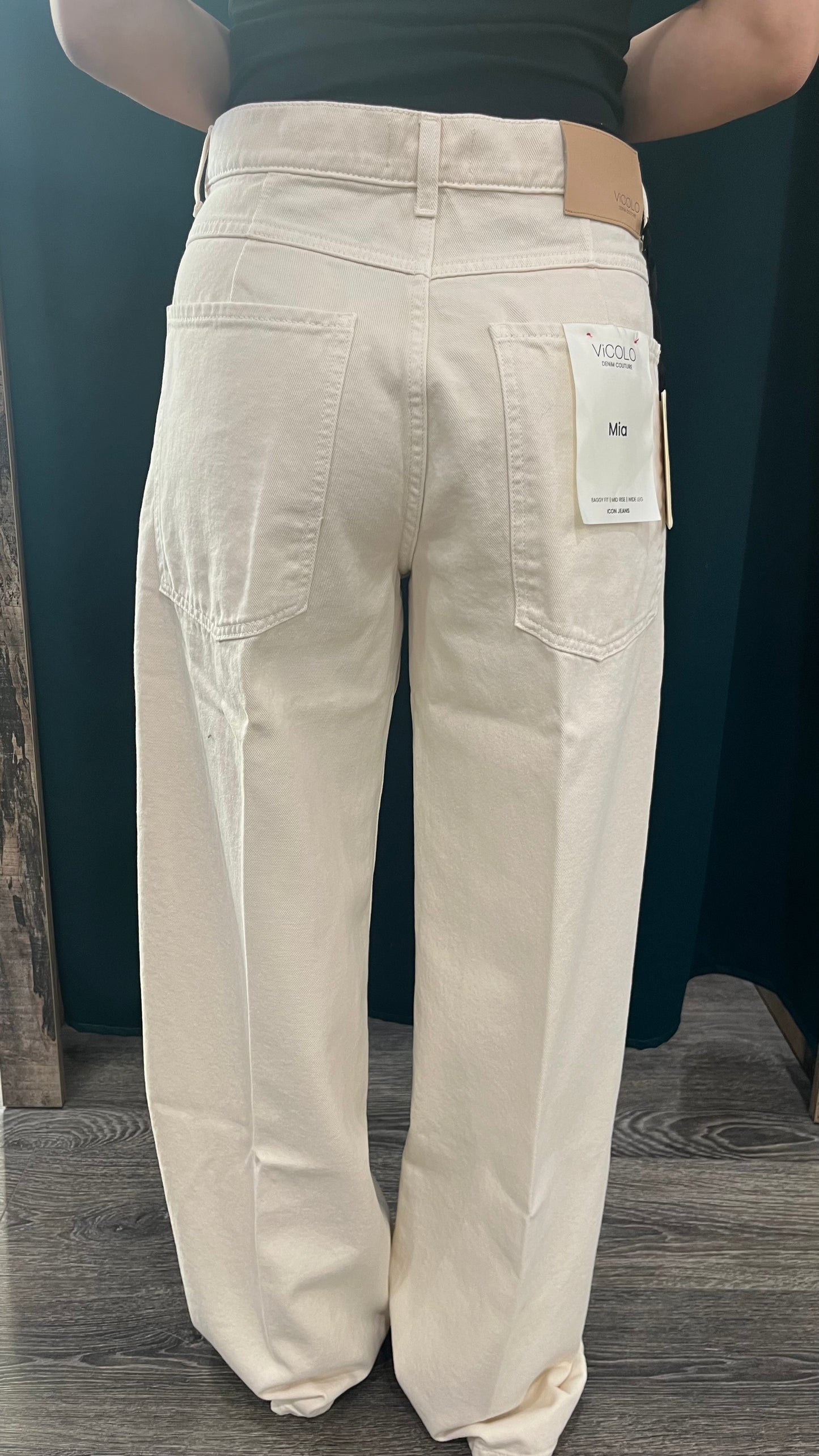 Jeans “Mia” Vicolo Panna