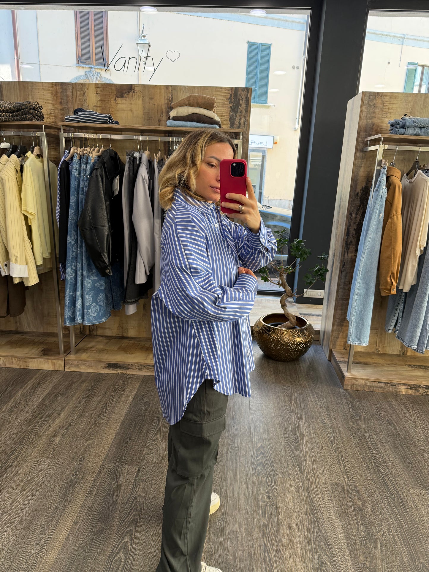 Camicia Righe Lumina