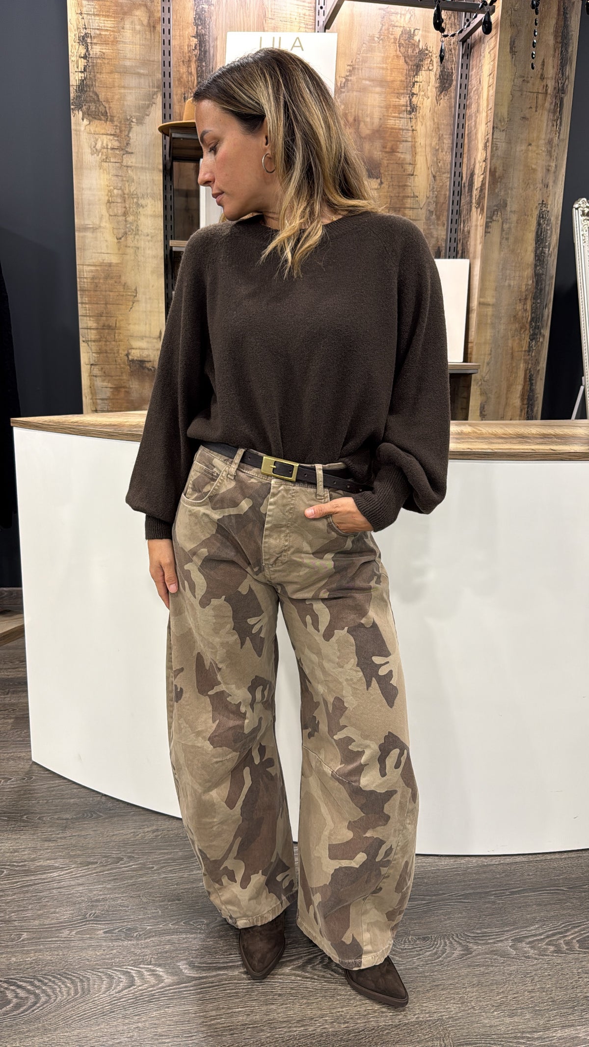 Pantaloni Camouflage