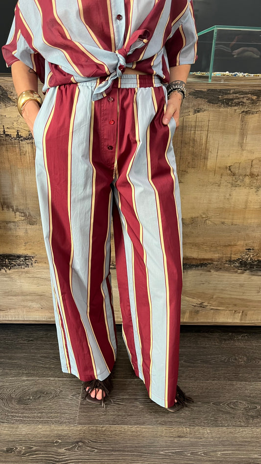 Pantaloni Vicolo Righe
