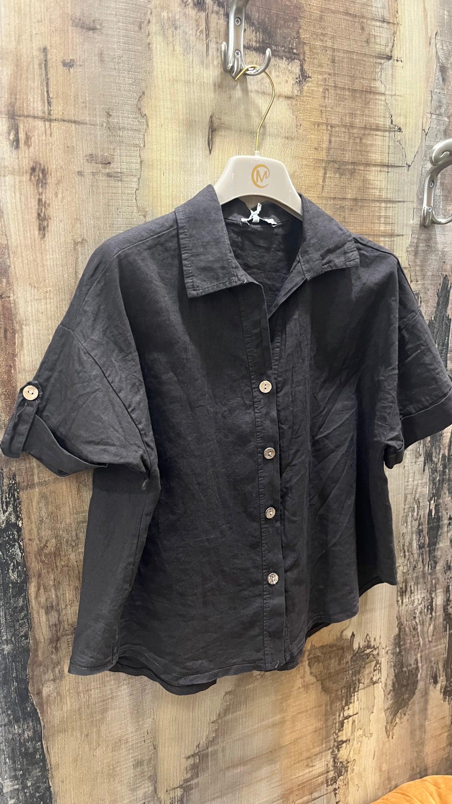 Camicia Safari Manica Corta