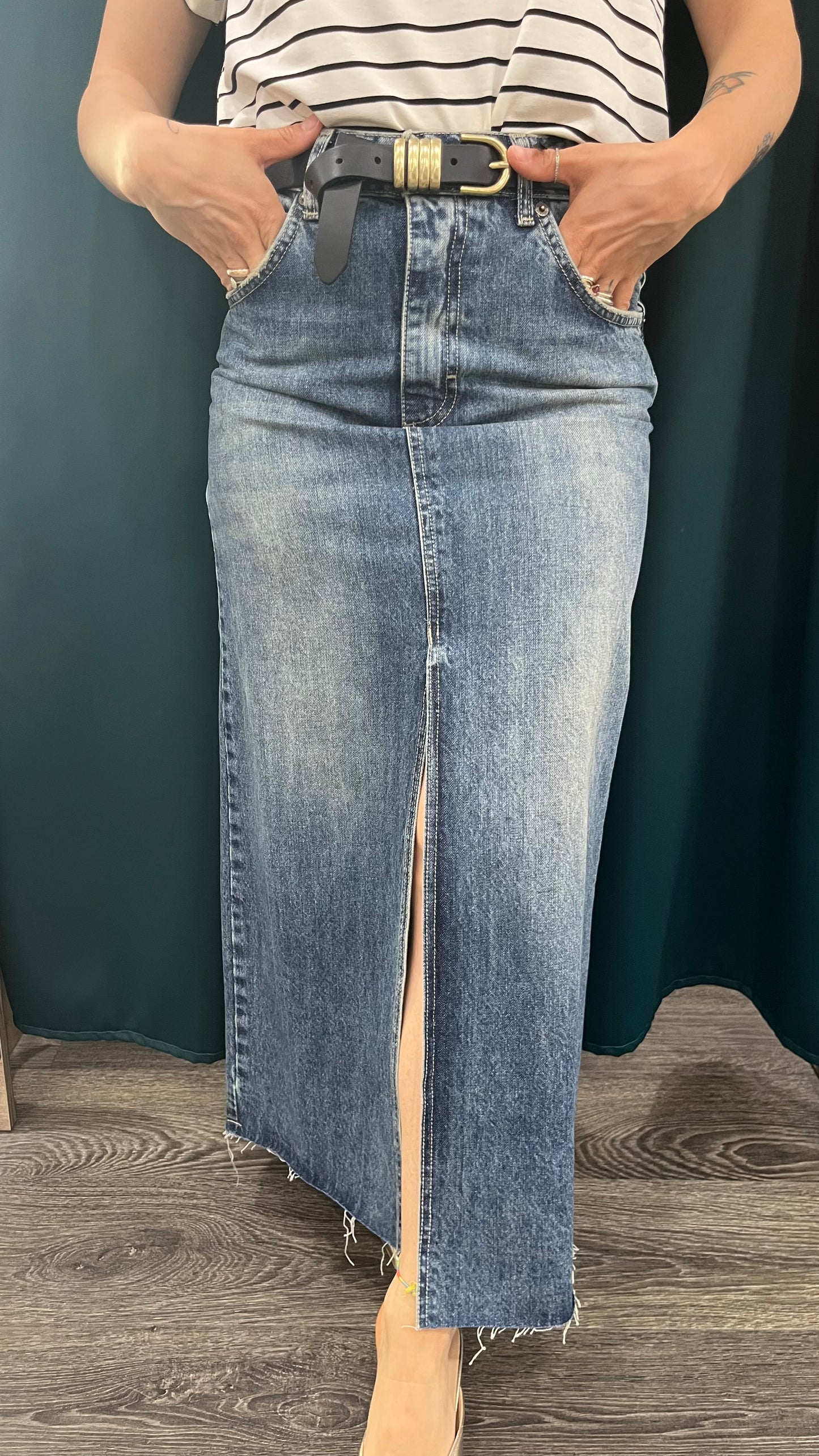 Gonna Vicolo in Jeans