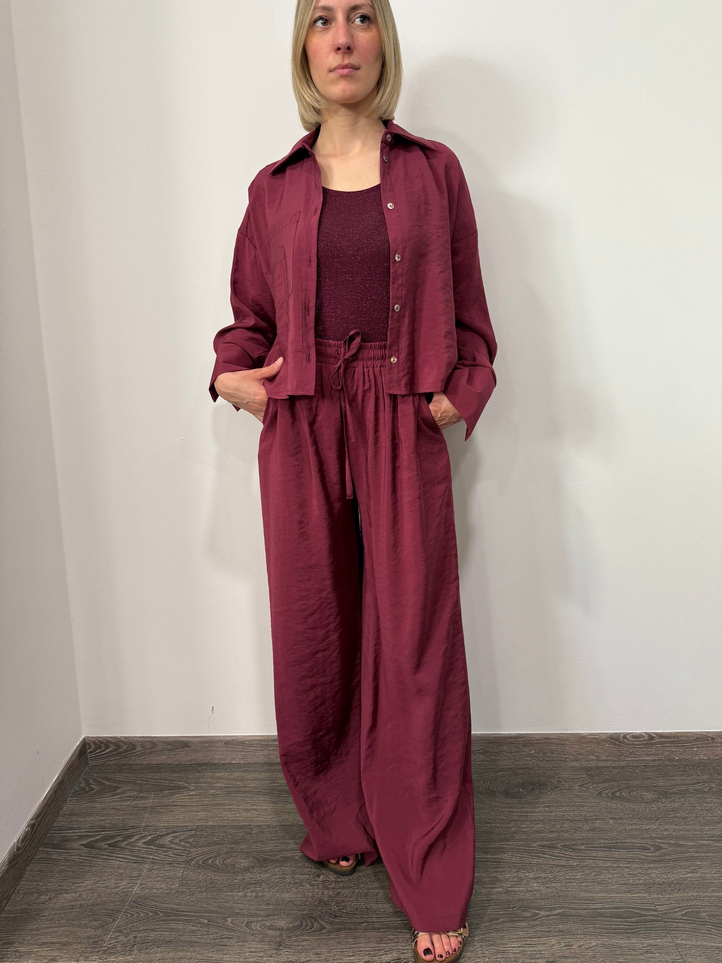 Pantaloni leggeri da coordinato