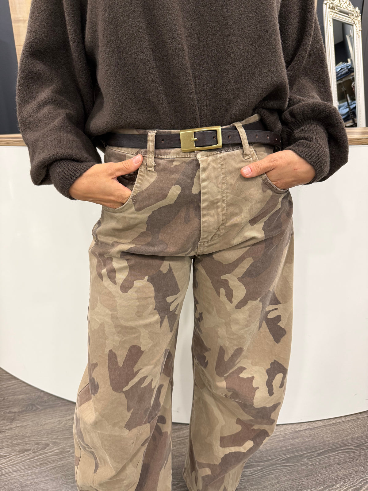 Pantaloni Camouflage