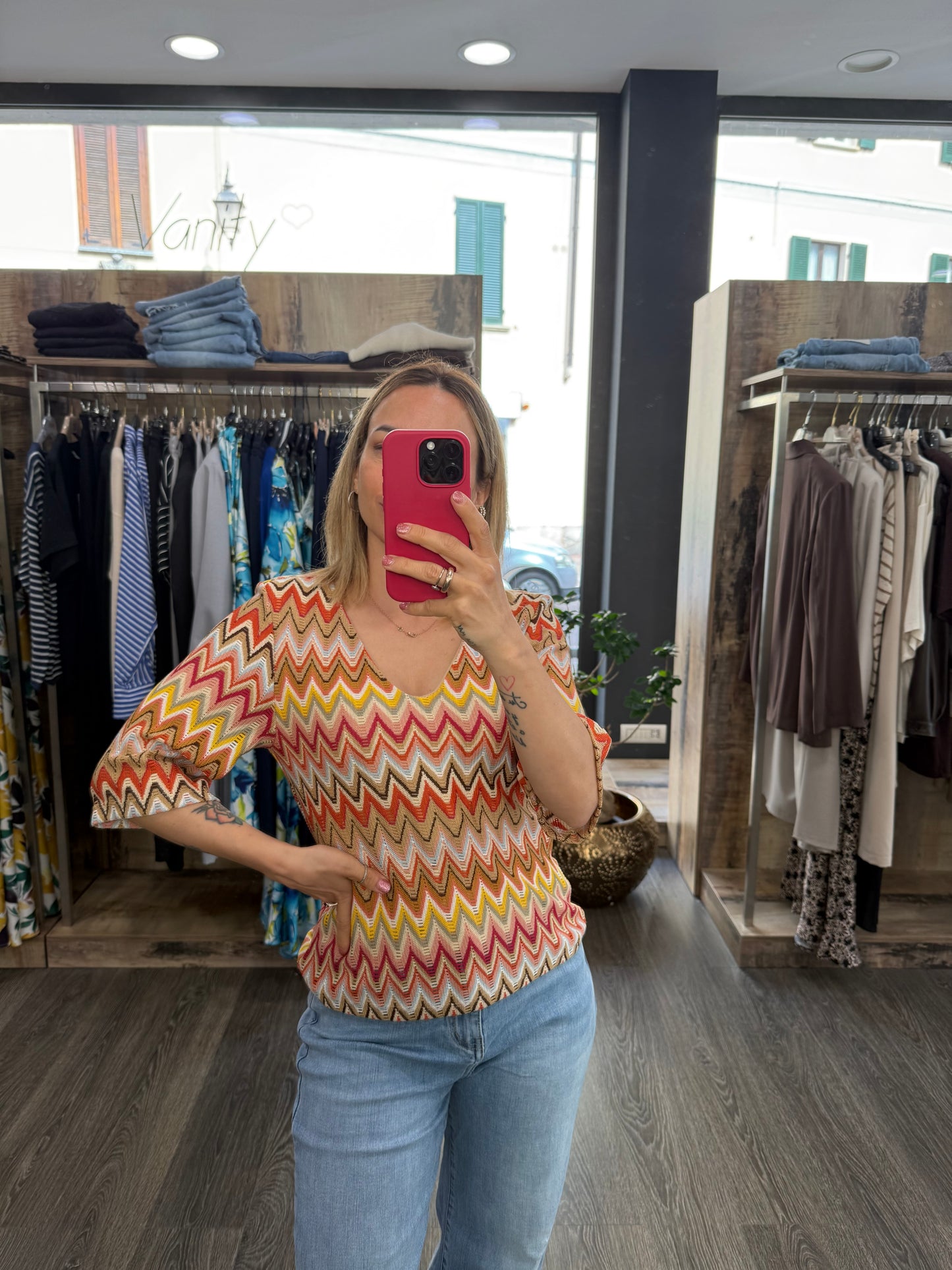 Maglia fantasia