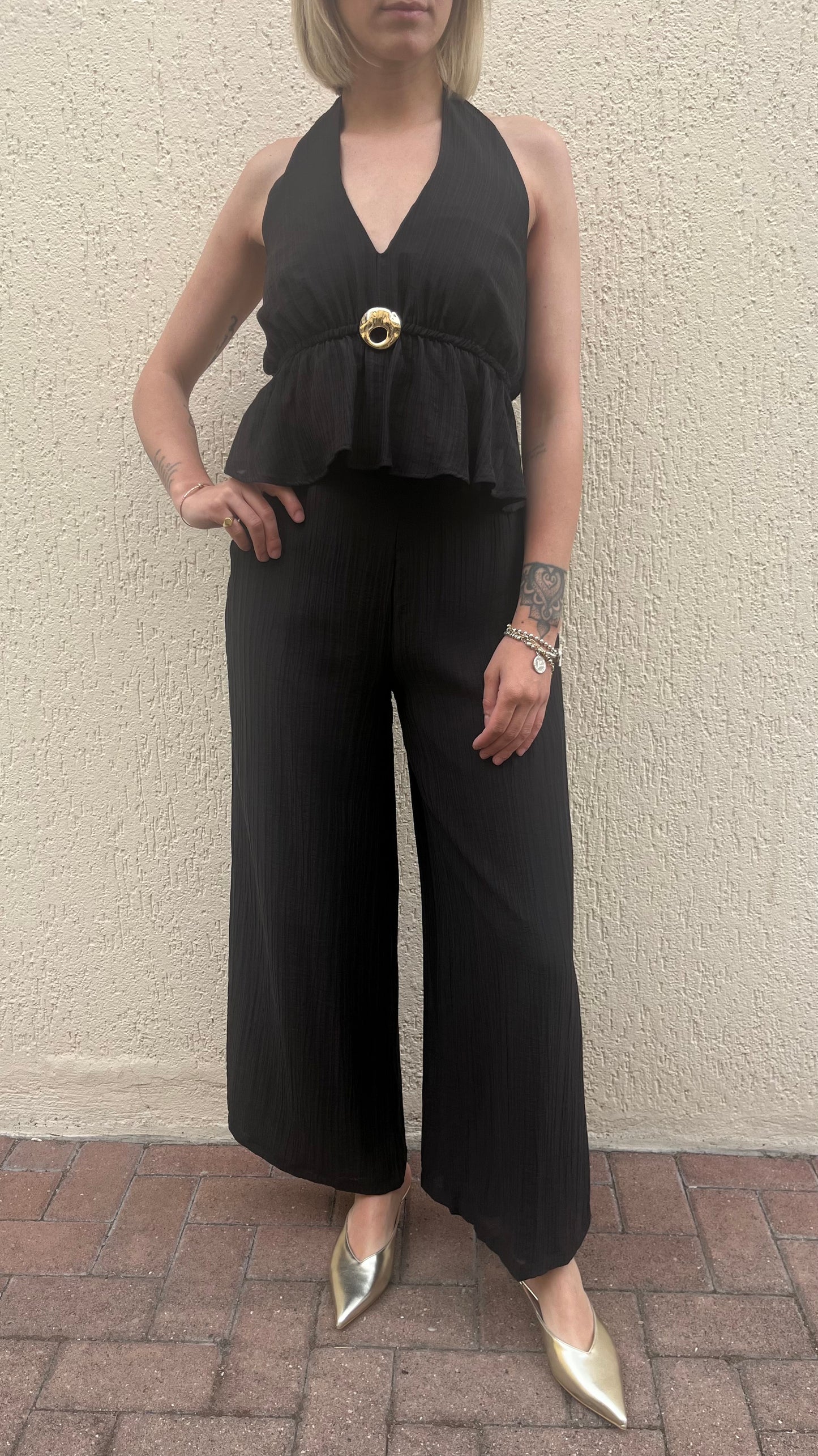 Coordinato Set Top e Pantaloni Kontatto