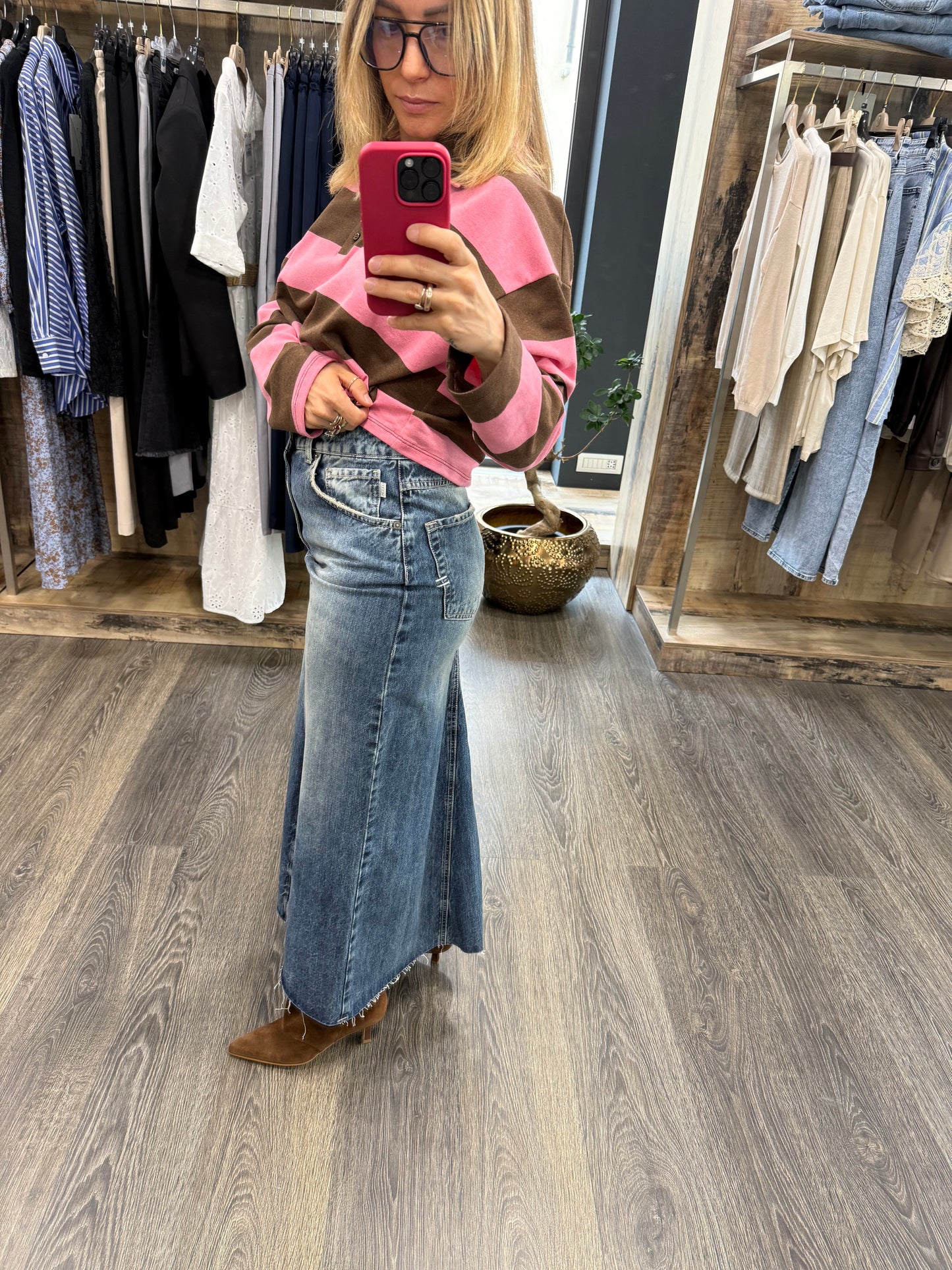 Gonna Vicolo in Jeans