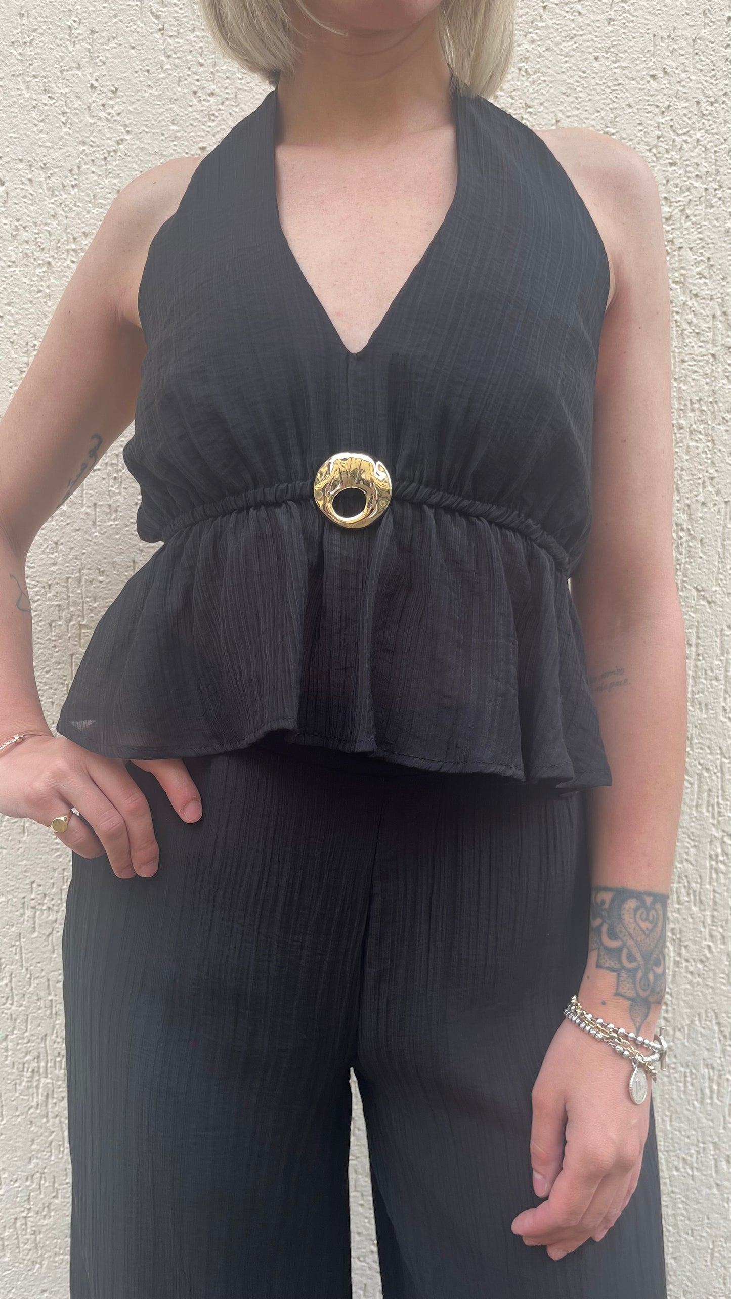 Coordinato Set Top e Pantaloni Kontatto