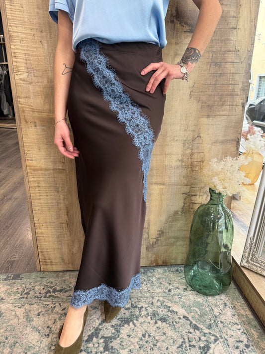 Gonna Lunga Moro con Pizzo