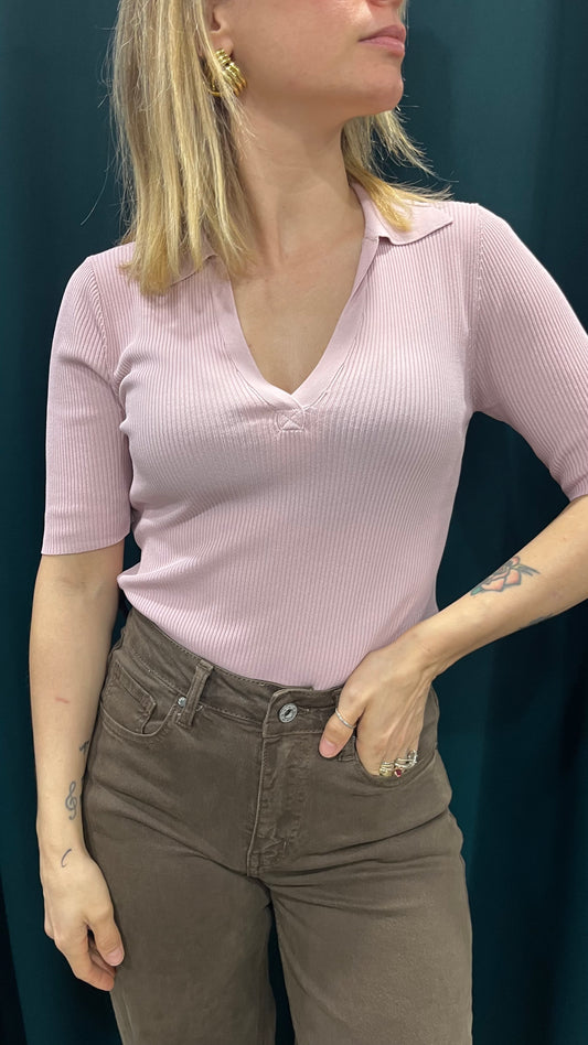 Polo Rosa Costine