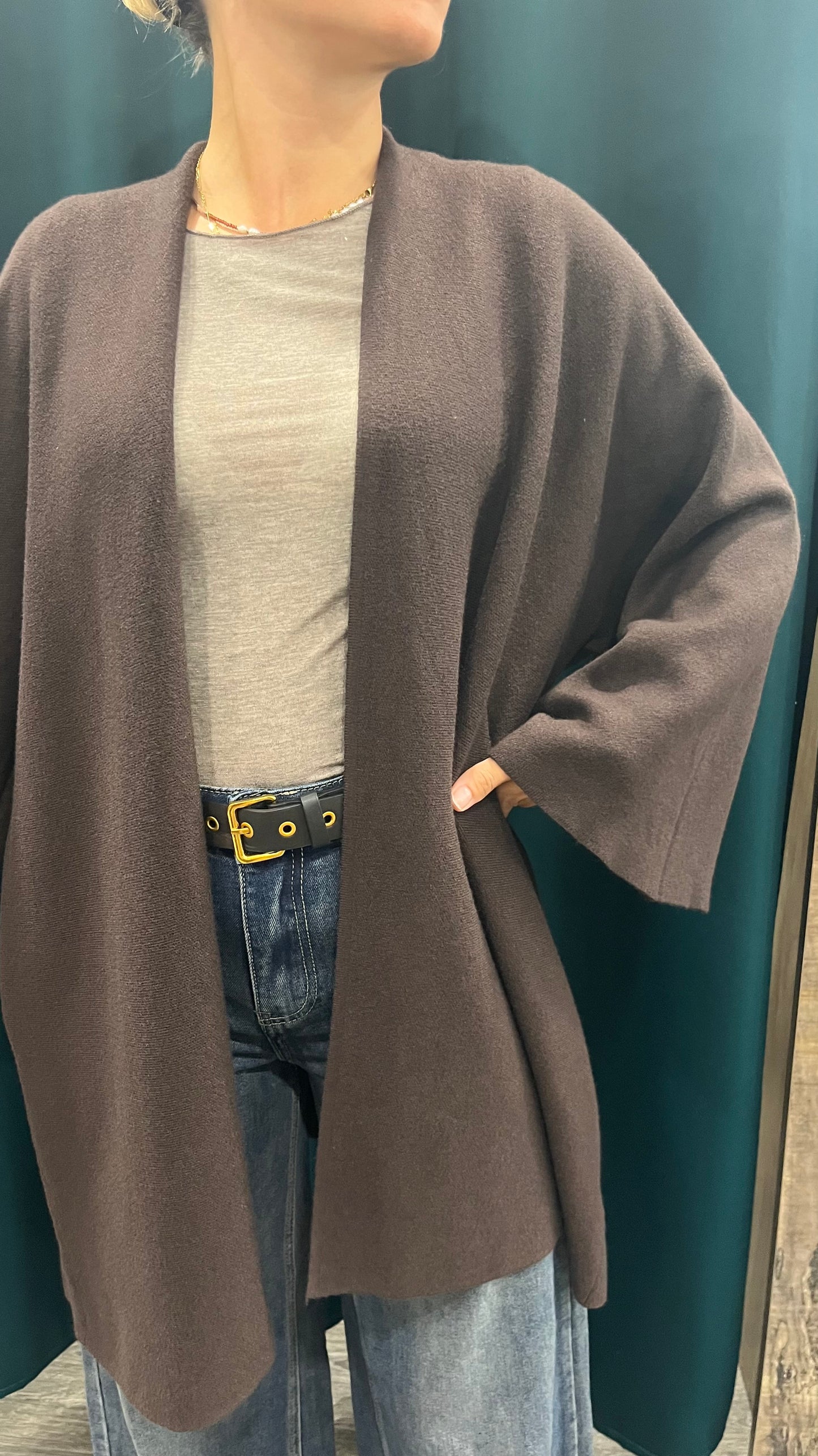 Cardigan Kimono Over
