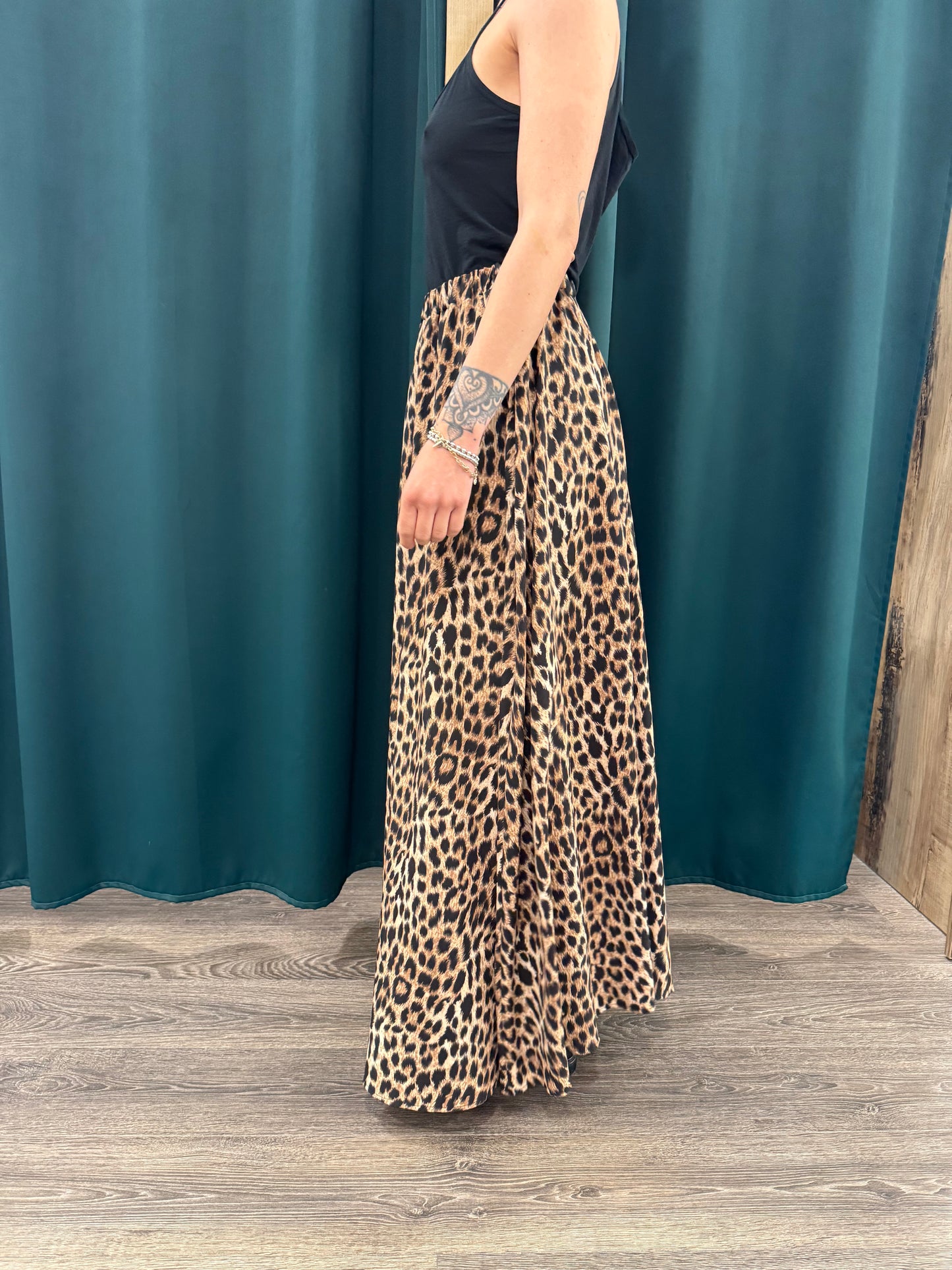 Gonna Lila Animalier