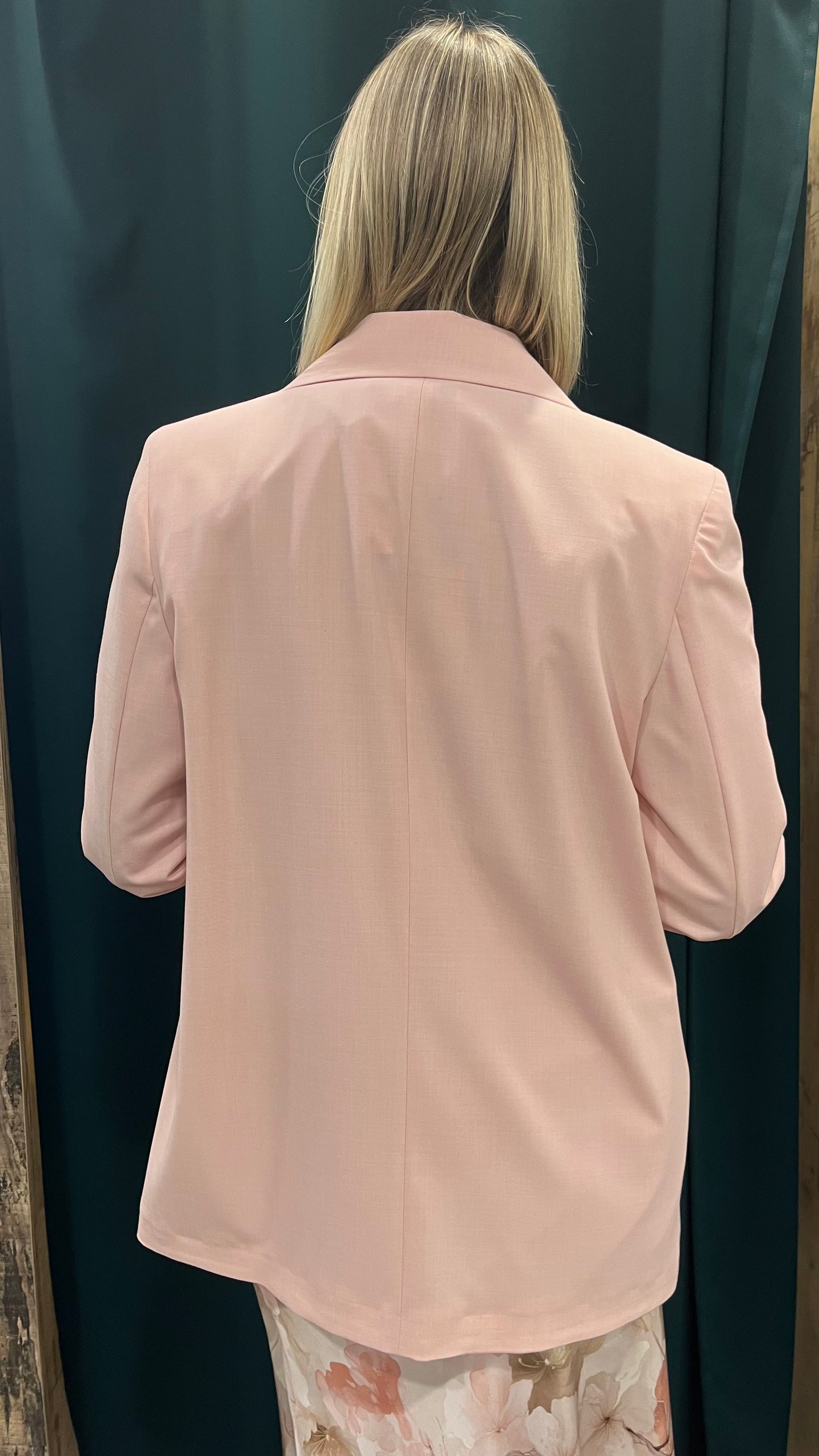 Giacca leggera oversize rosa